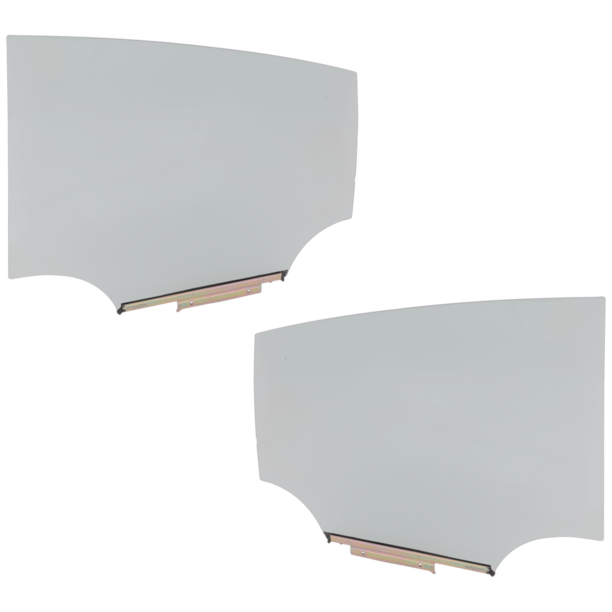 AM TOYOTA AVALON 05-12 REAR DOOR GLASS RH AND LH Green Tint w Solar LH w Clip SKU SET JRT48130013 OEM 68103AC050-68104AC050