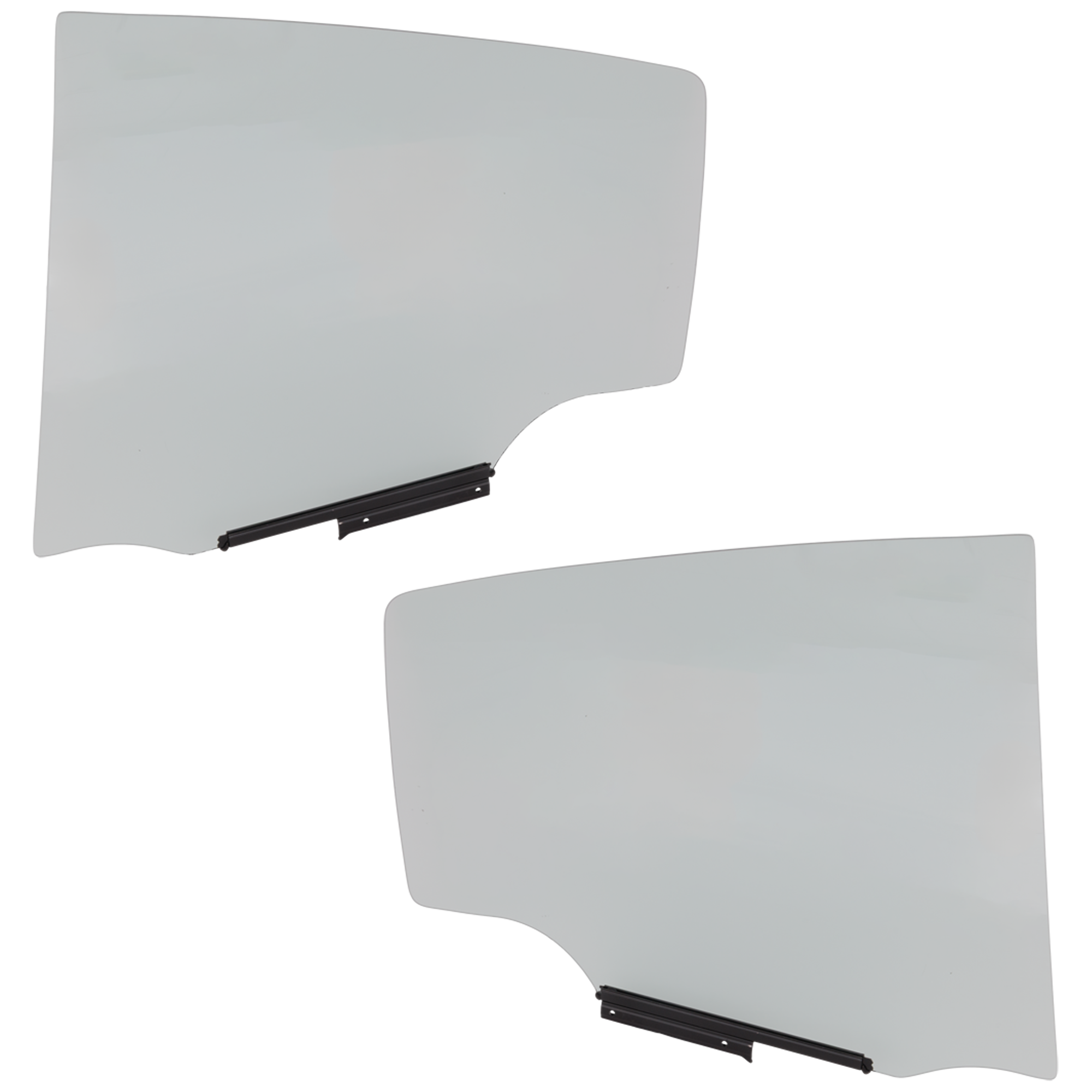 AM TOYOTA YARIS 12-14 REAR DOOR GLASS RH AND LH Green Tint w Solar Clip Hatchback Japan Built Vehicle SKU SET JRT48130027 OEM 6813052350-6814052350