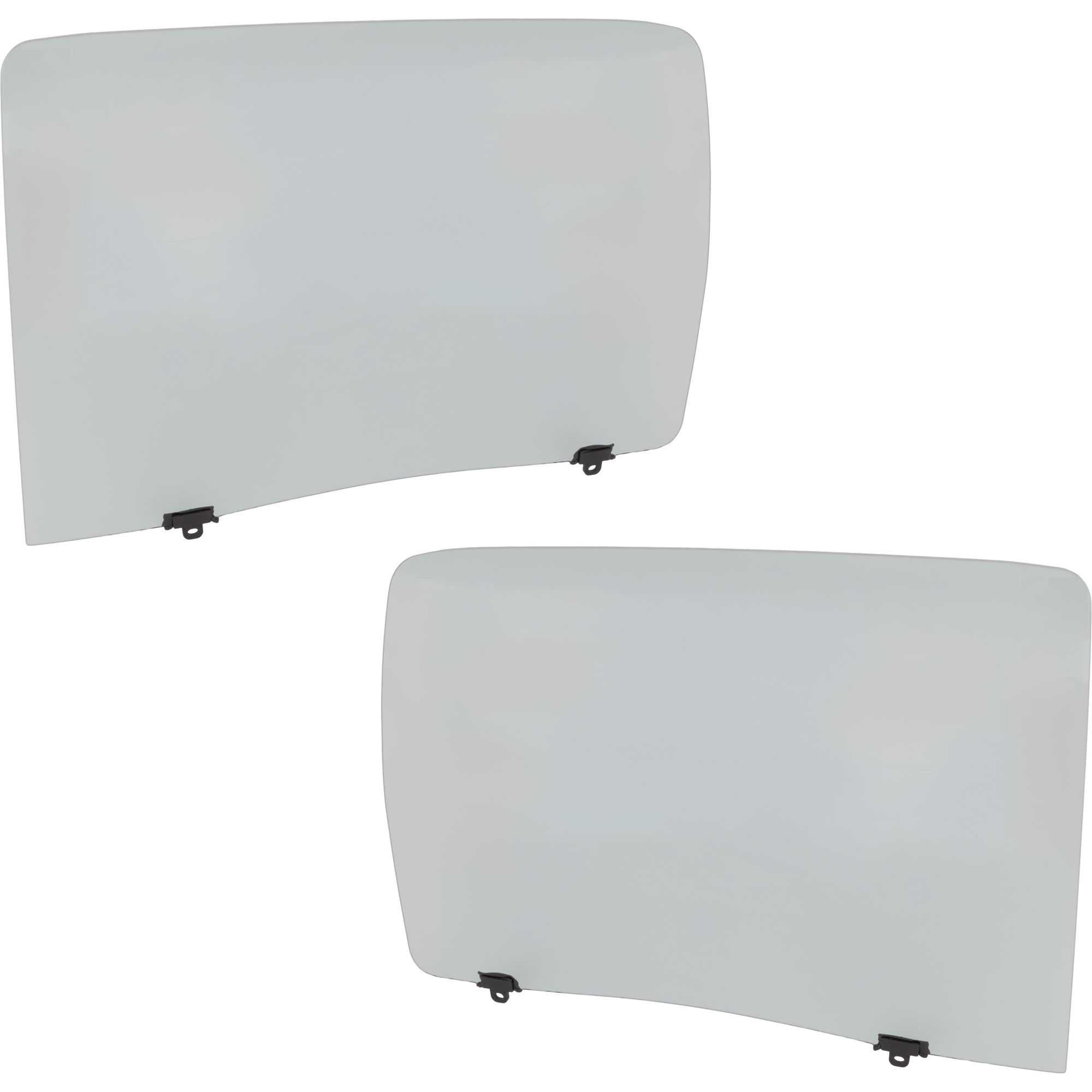 AM TOYOTA TACOMA 16-23 REAR DOOR GLASS RH AND LH Green Tint w Solar Clip SKU SET JRT48130047 OEM 6810304070-6810404070