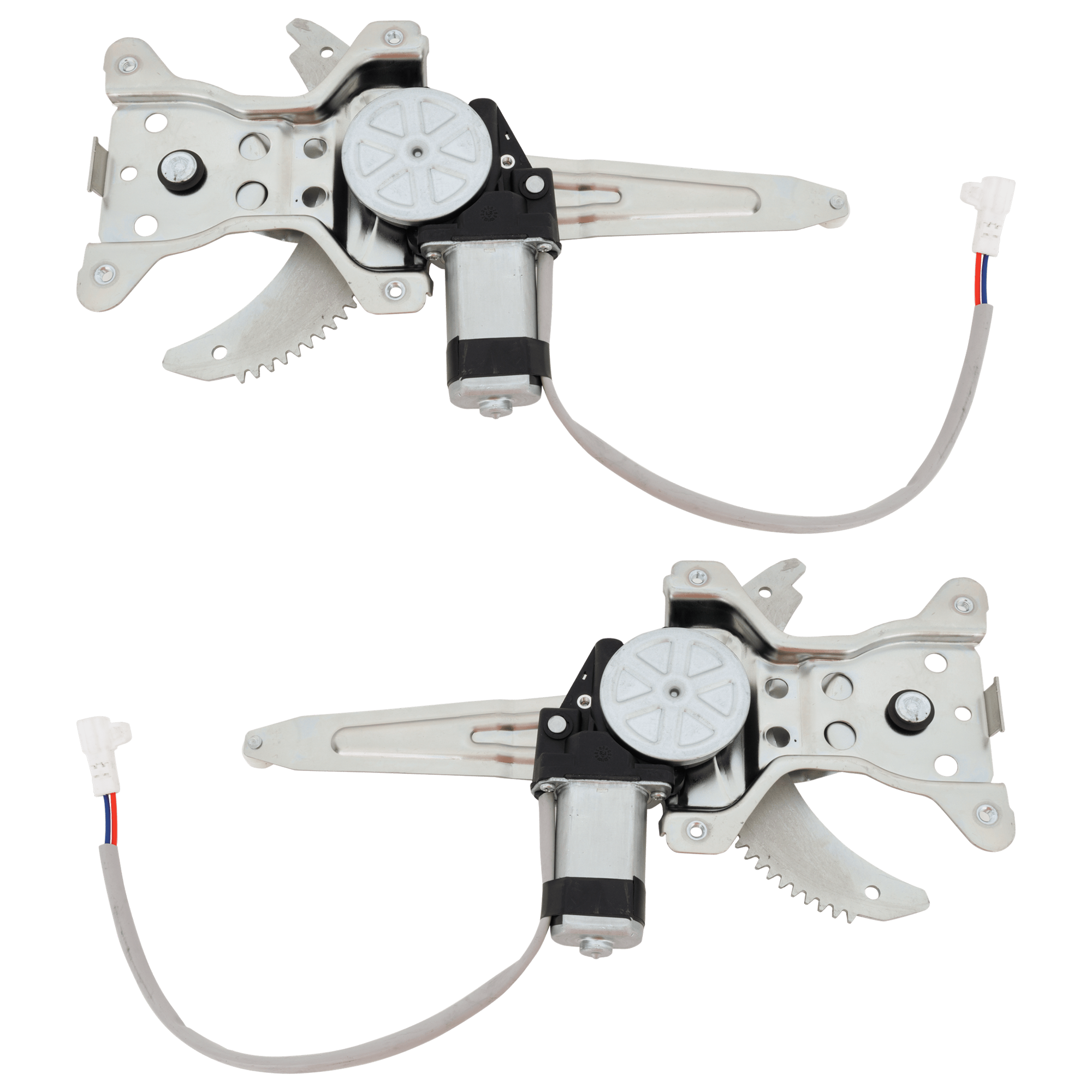 AM 4RUNNER 96-02 REAR WINDOW REGULATOR RH AND LH Power w Motor 4 Door SKU SET JRT49170023 Partslink TO1550150 TO1551150 OEM 6980335020 PFM 6980435020 PFM