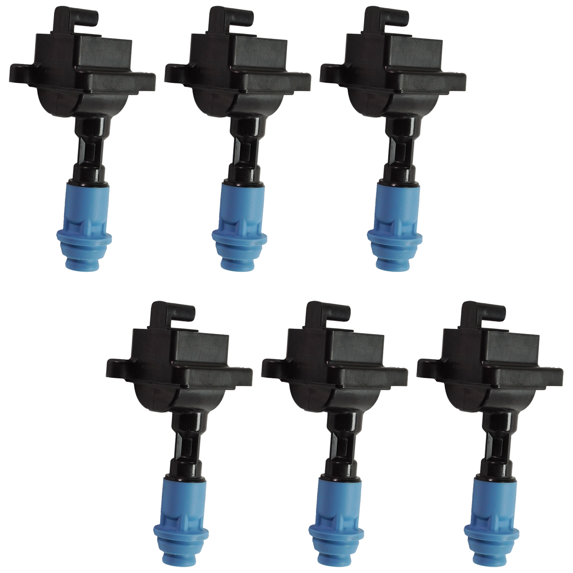 AM SUPRA 93-98 IGNITION COIL Set of 6 For 6 Cylinder 3.0L Eng. Turbocharged SKU SET JRT50460007-6 OEM 9091902205