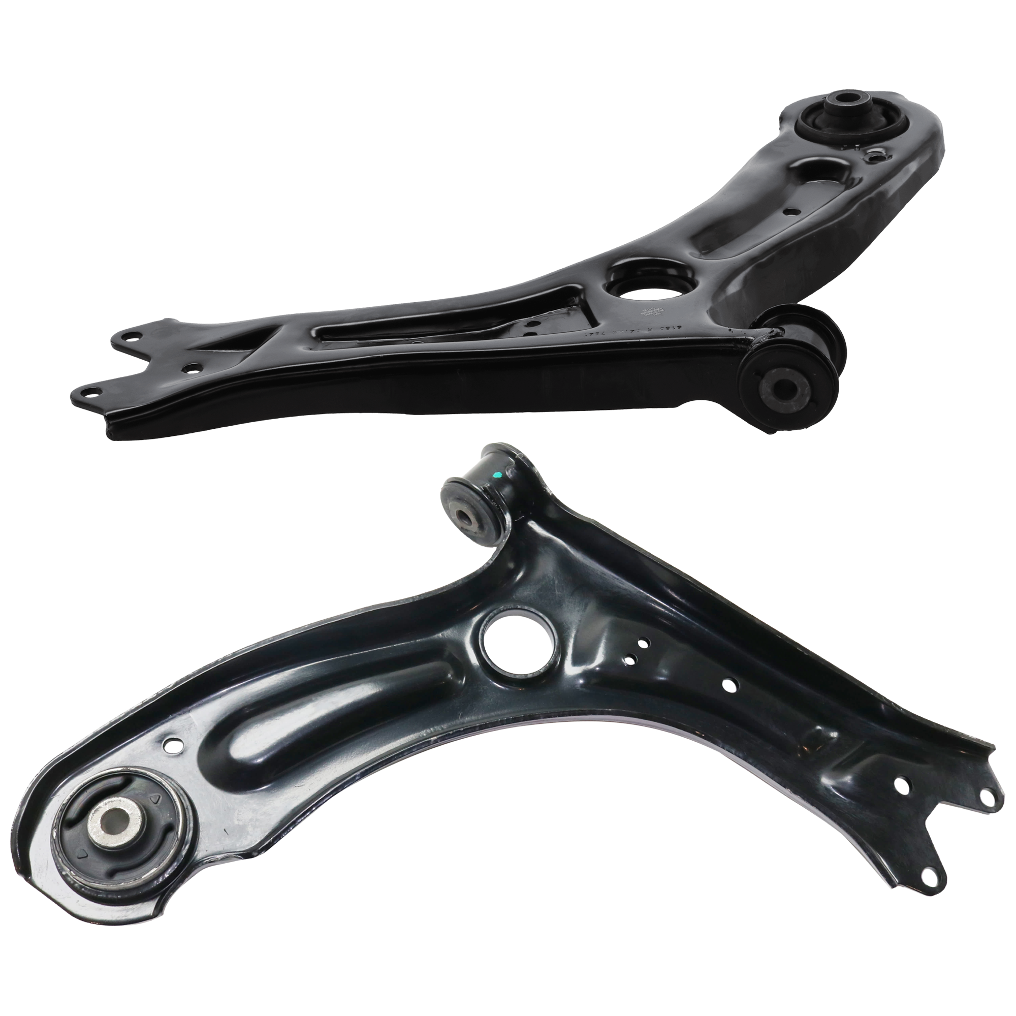 AM JETTA 11-18 FRONT CONTROL ARM RH AND LH Lower w o Ball Joint w Bushings SKU SET JRV28150003 OEM 5C0407151B 5C0407151D 5C040715