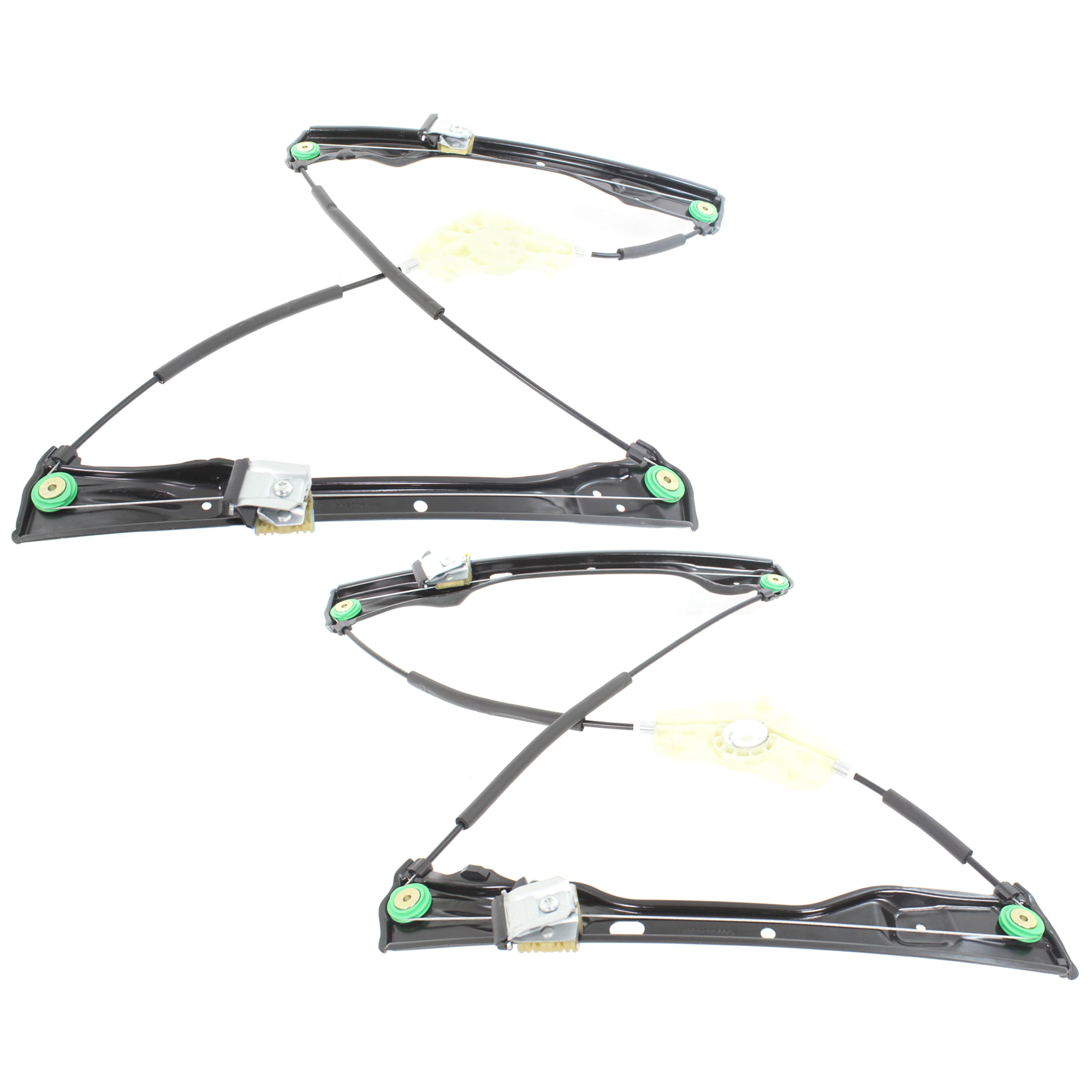 AM PASSAT 06-09 FRONT WINDOW REGULATOR RH AND LH Power w o Motor SKU SET JRV46290003 OEM 3C1837461F 3C1837462F