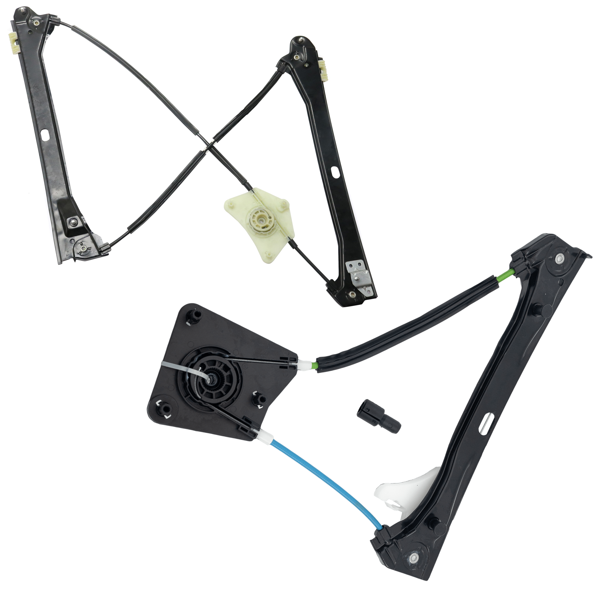 AM PASSAT 12-22 FRONT AND REAR WINDOW REGULATOR LH Power w o Motor SKU SET JRV46290010 Partslink VW1350124 VW1550111 OEM 561837461D 561839461F