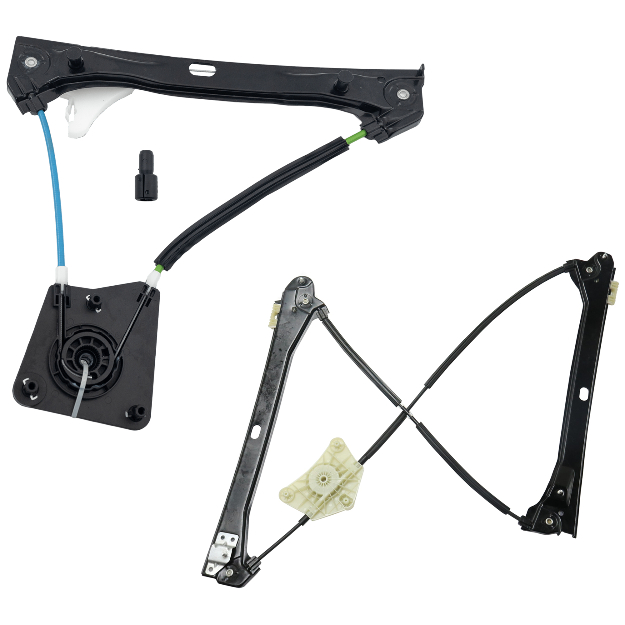 AM PASSAT 12-22 FRONT AND REAR WINDOW REGULATOR RH Power w o Motor SKU SET JRV49170005 A Partslink VW1351124 VW1551111 OEM 561837462D 561839462F