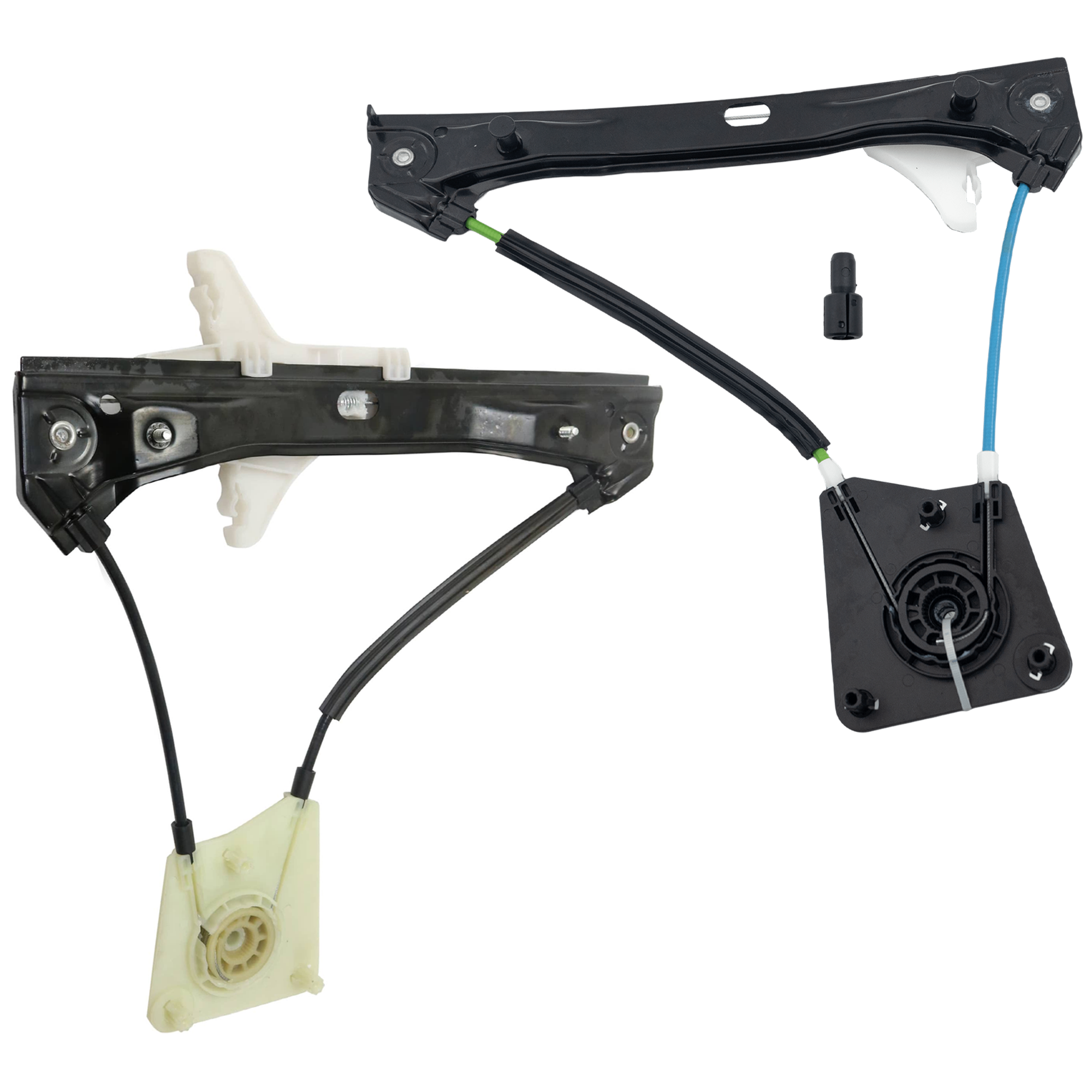 AM PASSAT 12-22 REAR WINDOW REGULATOR RH AND LH Power w o Motor SKU SET JRV49170005 Partslink VW1550111 VW1551111 OEM 561839461F 561839462F