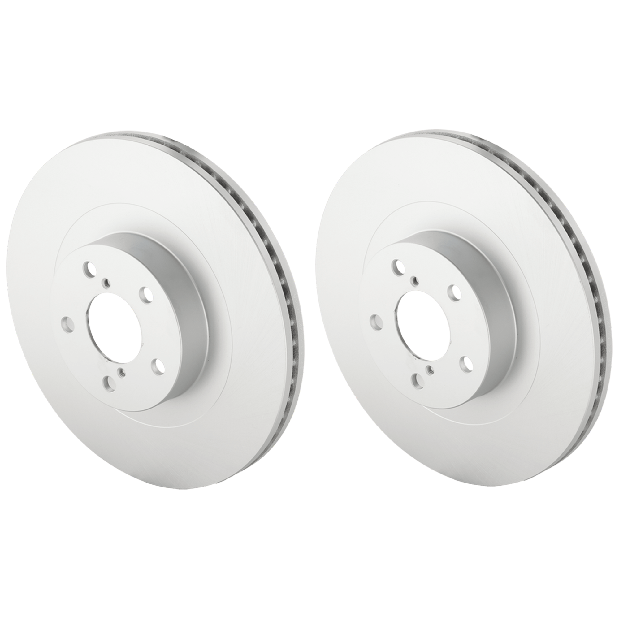 AM FORESTER 09-18 OUTBACK 05-14 FRONT BRAKE DISC RH AND LH Plain Surface G Coated Cast Iron Vented 5 Lugs SKU SET JS27110004G 2 OEM 26300AG01A PFM
