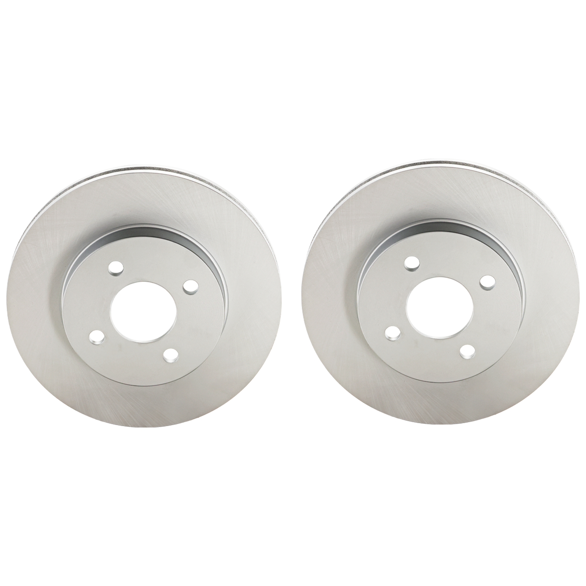 AM ION 03-07 COBALT 05-10 G5-07-10 FRONT BRAKE DISC RH AND LH Plain Surface G Coated Cast Iron Vented 4 Lugs SKU SET JS27110019G 2 OEM 25836294 PFM