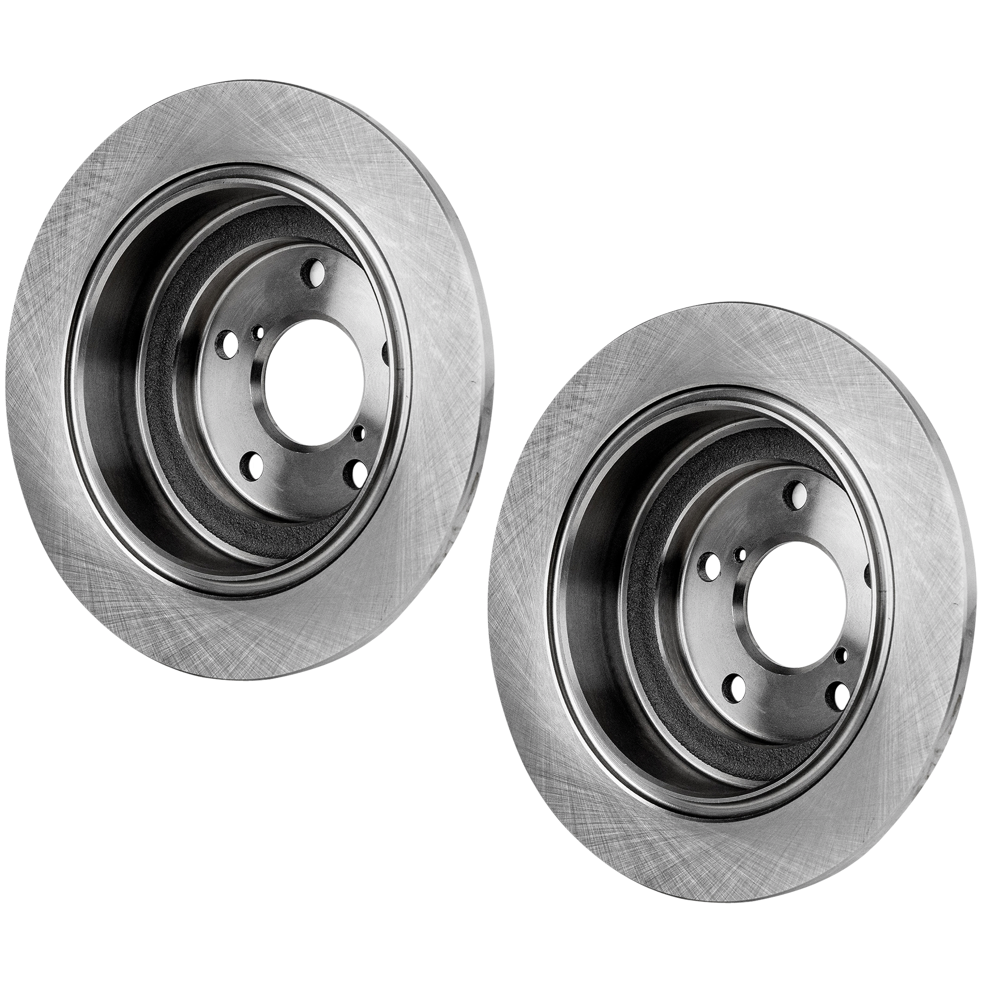 AM LEGACY 90-99 FORESTER 98-08 REAR BRAKE DISC RH AND LH 2 Wheel Set SKU SET JS27110029-2 OEM 26310AA050-26310AA051-26310AA0