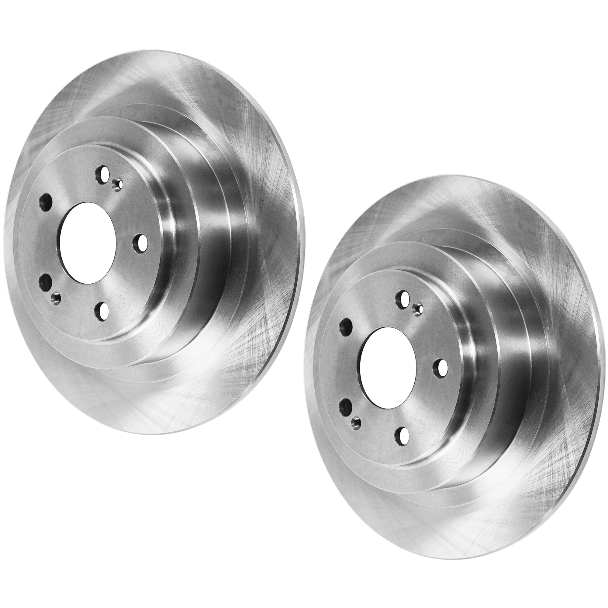 AM LEGACY OUTBACK 00-04 BAJA 03-06 REAR BRAKE DISC RH AND LH 2 Wheel Set SKU SET JS27110031-2 OEM 26700AE04B 26700AE04C