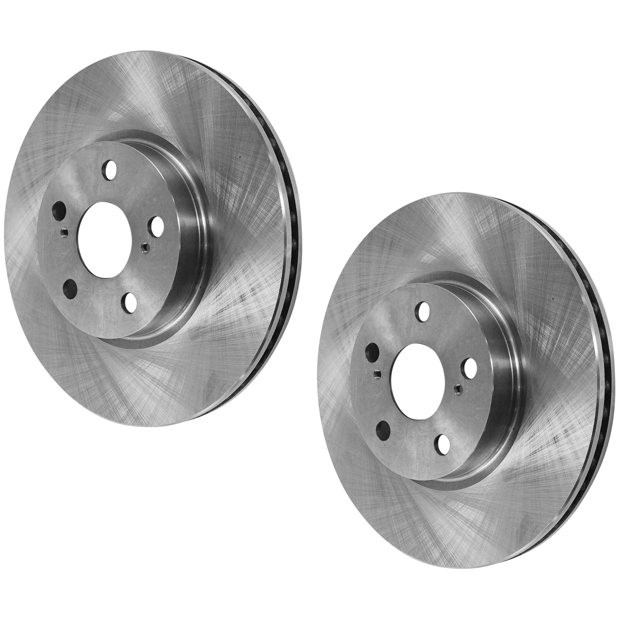 AM XD 08-14 COROLLA 09-19 FRONT BRAKE DISC RH AND LH 2 Wheel Set SKU SET JS27110053-2 OEM 4351202270-4351212710-43512022