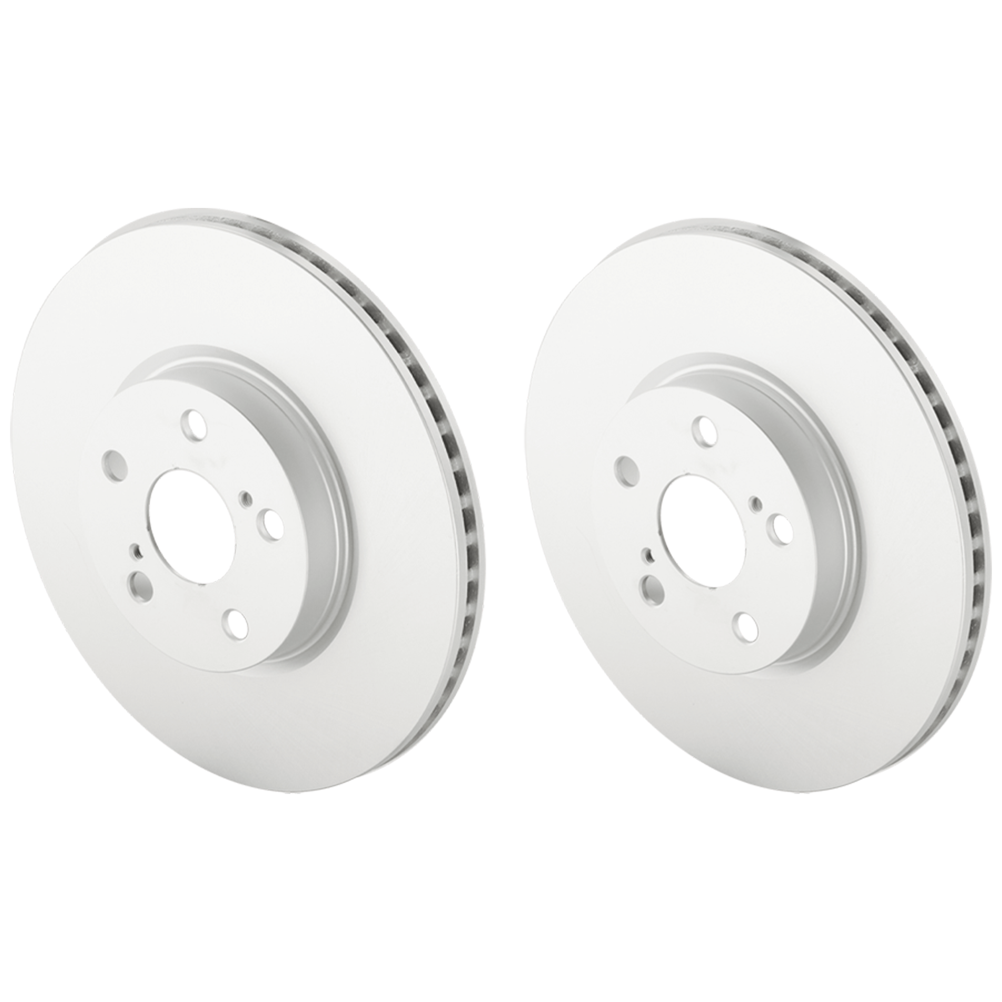 AM COROLLA 09-19 XD 08-14 FRONT BRAKE DISC RH AND LH Plain Surface G Coated Cast Iron Vented 5 Lugs SKU SET JS27110053G 2 OEM 4351202270 PFM
