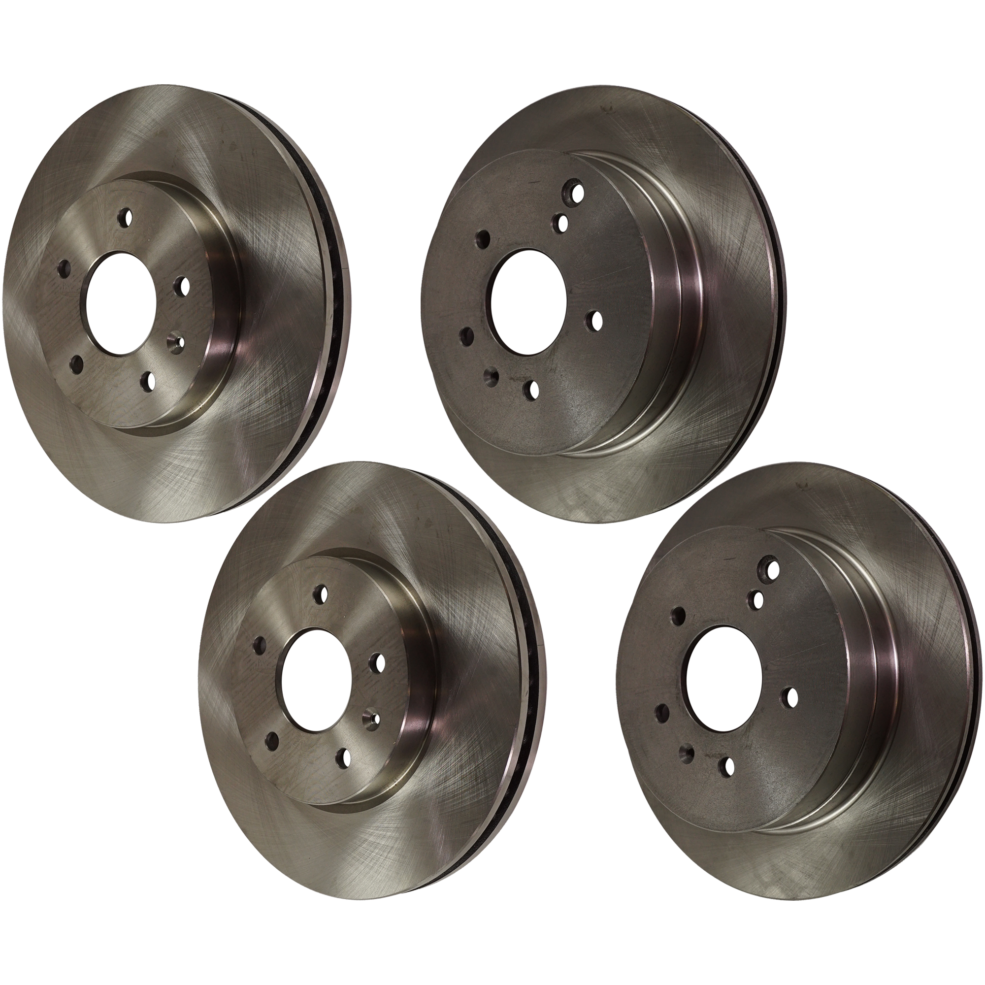 AM CAPTIVA SPORT 12-15 EQUINOX 07-09 FRONT AND REAR BRAKE DISC 4 Wheel Set SKU SET JS27110054-4 OEM 25804049-96625948-4808848-5521