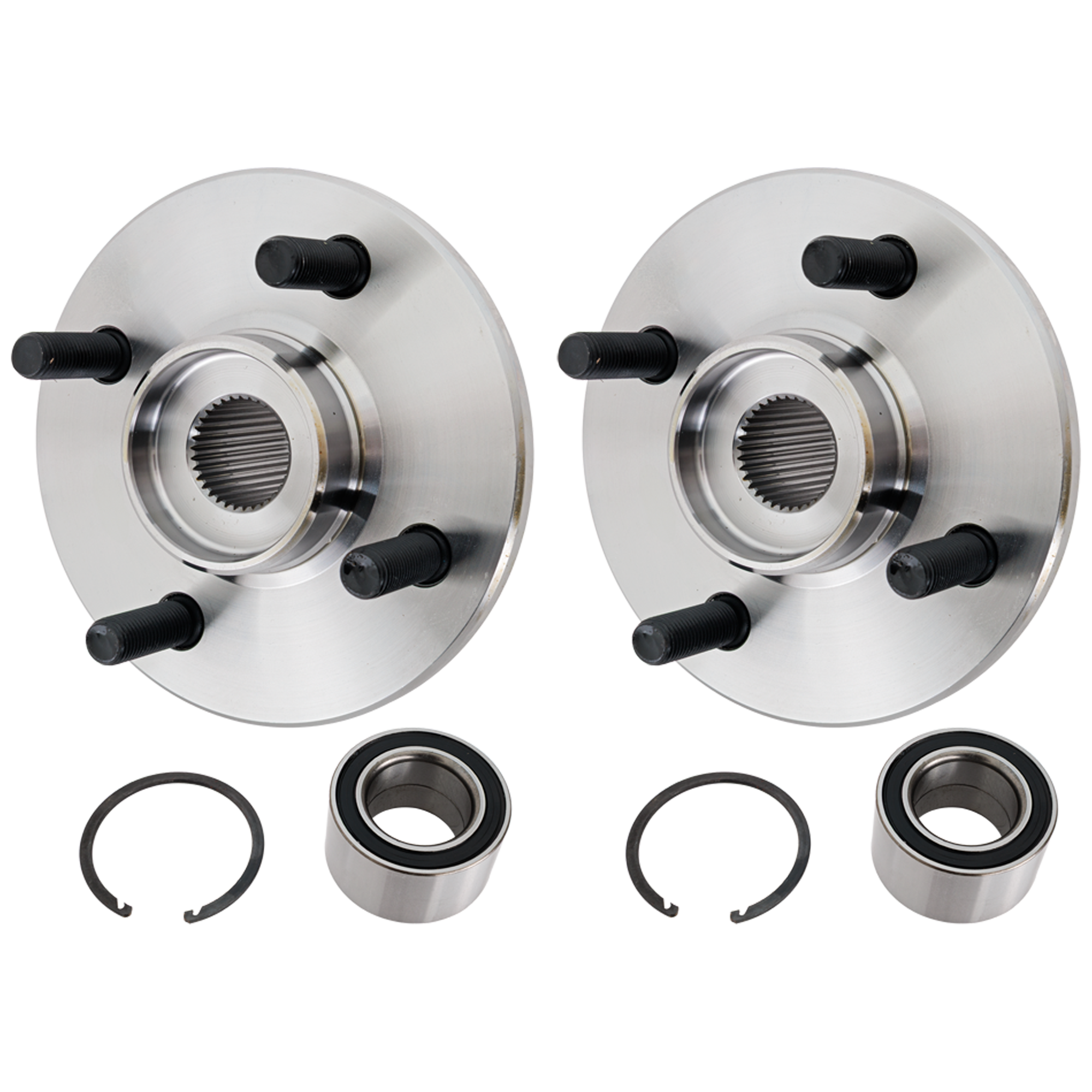 AM S SERIES 94-02 FRONT HUB ASSEMBLY RH=LH Set of 2 FWD SKU SET JS283705-2 OEM 718514-7300175-21011098-210119