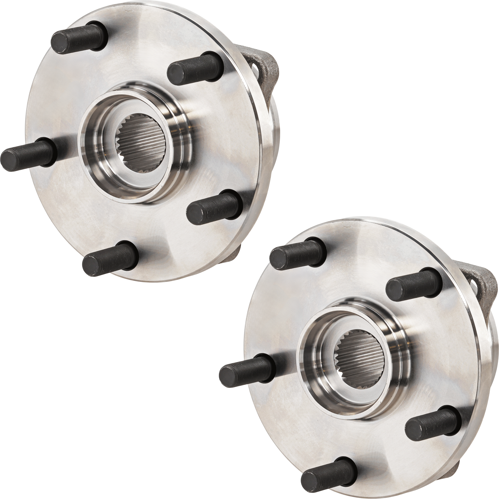 AM IMPREZA 04-14 LEGACY 15-20 FRONT HUB ASSEMBLY RH AND LH 5 Studs 5 x 4.5 in. Bolt Pattern SKU SET JS283715-2 OEM 91547805-91583315