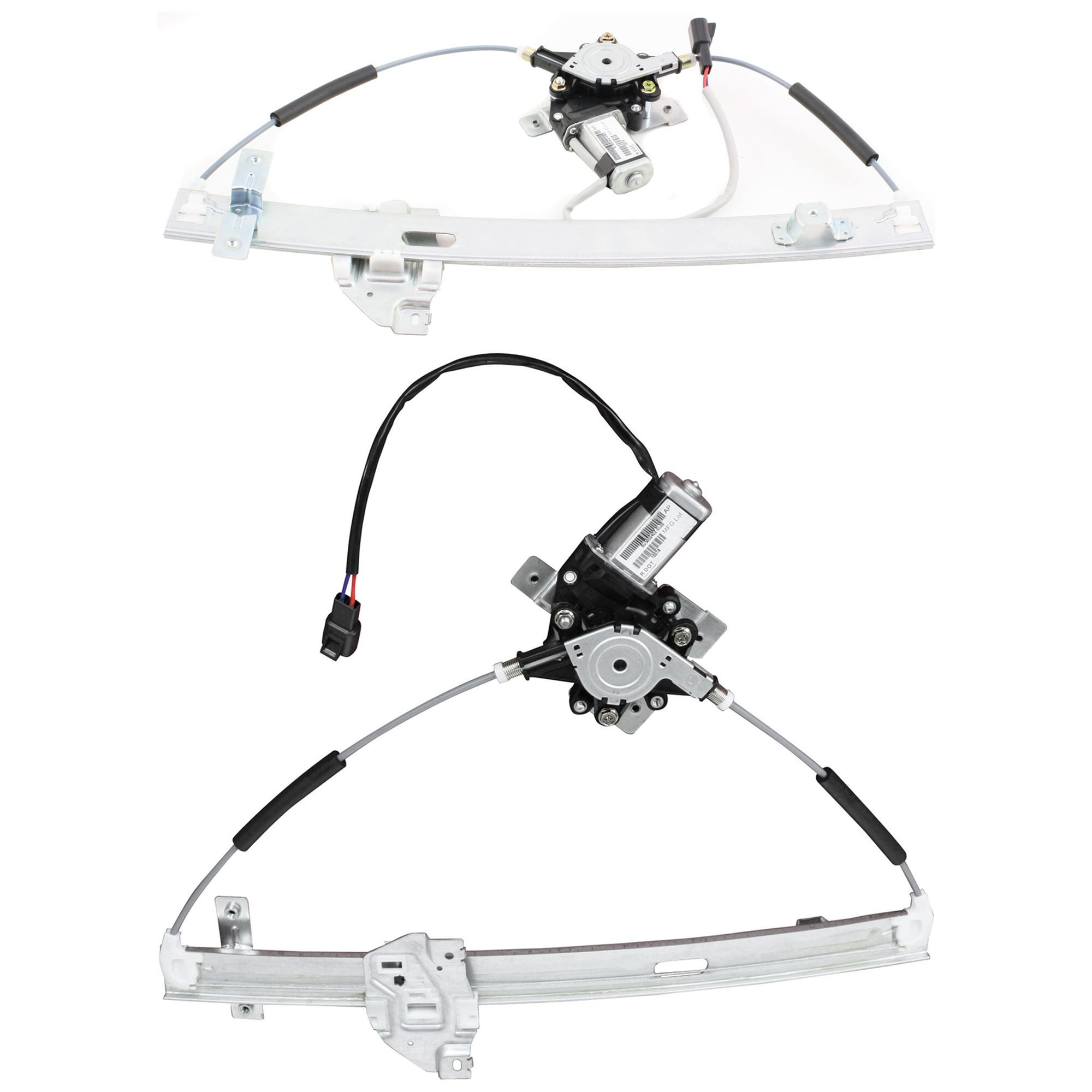 AM VUE 02-07 FRONT WINDOW REGULATOR RH AND LH Power w Motor SKU SET JS462907 Partslink GM1350137 GM1351137 OEM 15142954-15142955