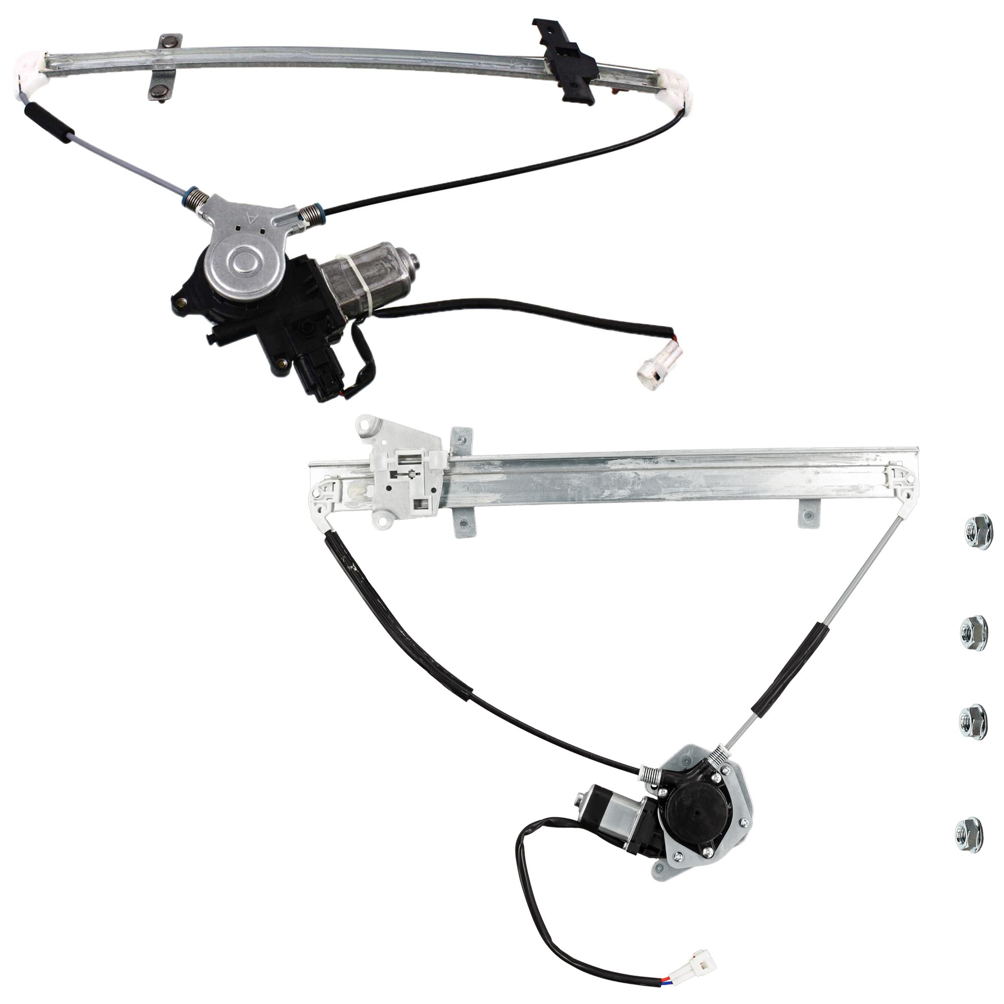 AM GRAND VITARA 99-05 XL 7-02-06 FRONT AND REAR WINDOW REGULATOR LH Power w Motor SKU SET JS462914 Partslink SZ1350101 SZ1550102 OEM 8340265D10-30021420-8350265D10