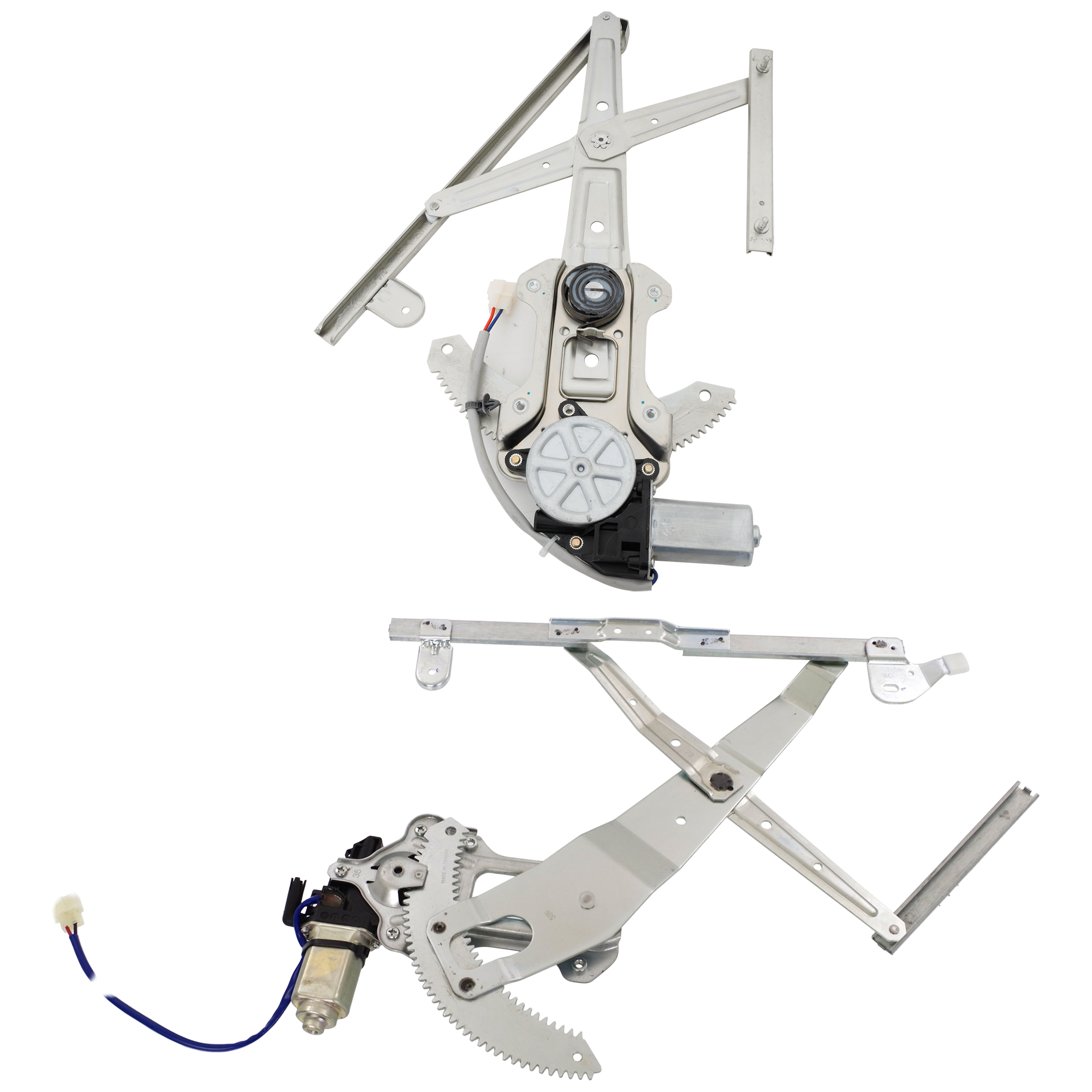 AM OUTBACK 02-04 FRONT WINDOW REGULATOR RH AND LH Power w Motor SKU SET JS462919 A Partslink SU1351114 OEM 61222AE01A 61222FE021 PFM 6122