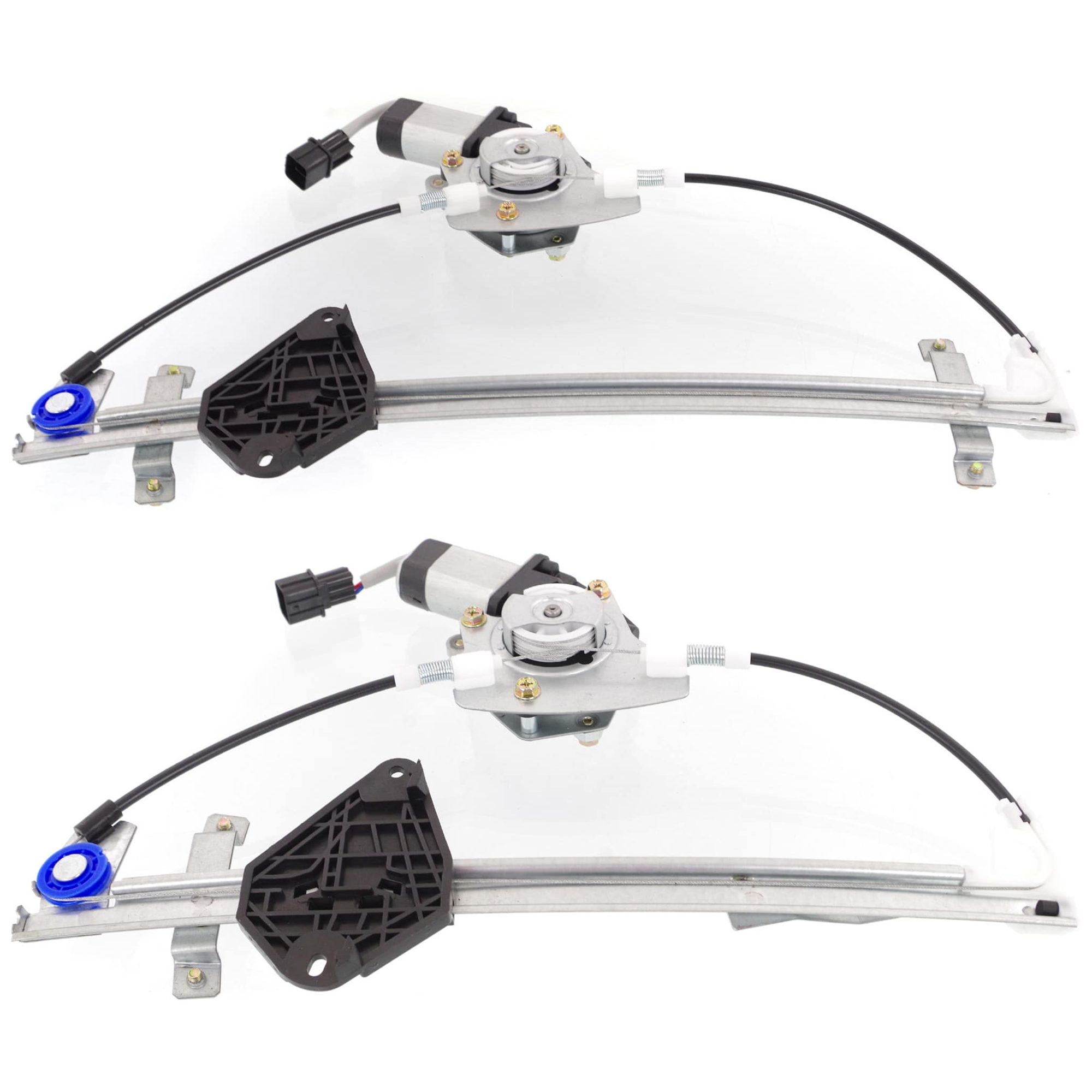 AM IMPREZA 08-14 FRONT AND REAR WINDOW REGULATOR RH Power w Motor SKU SET JS462933-2R Partslink SU1351103 SU1551103 OEM 61041FG002-61042FG003