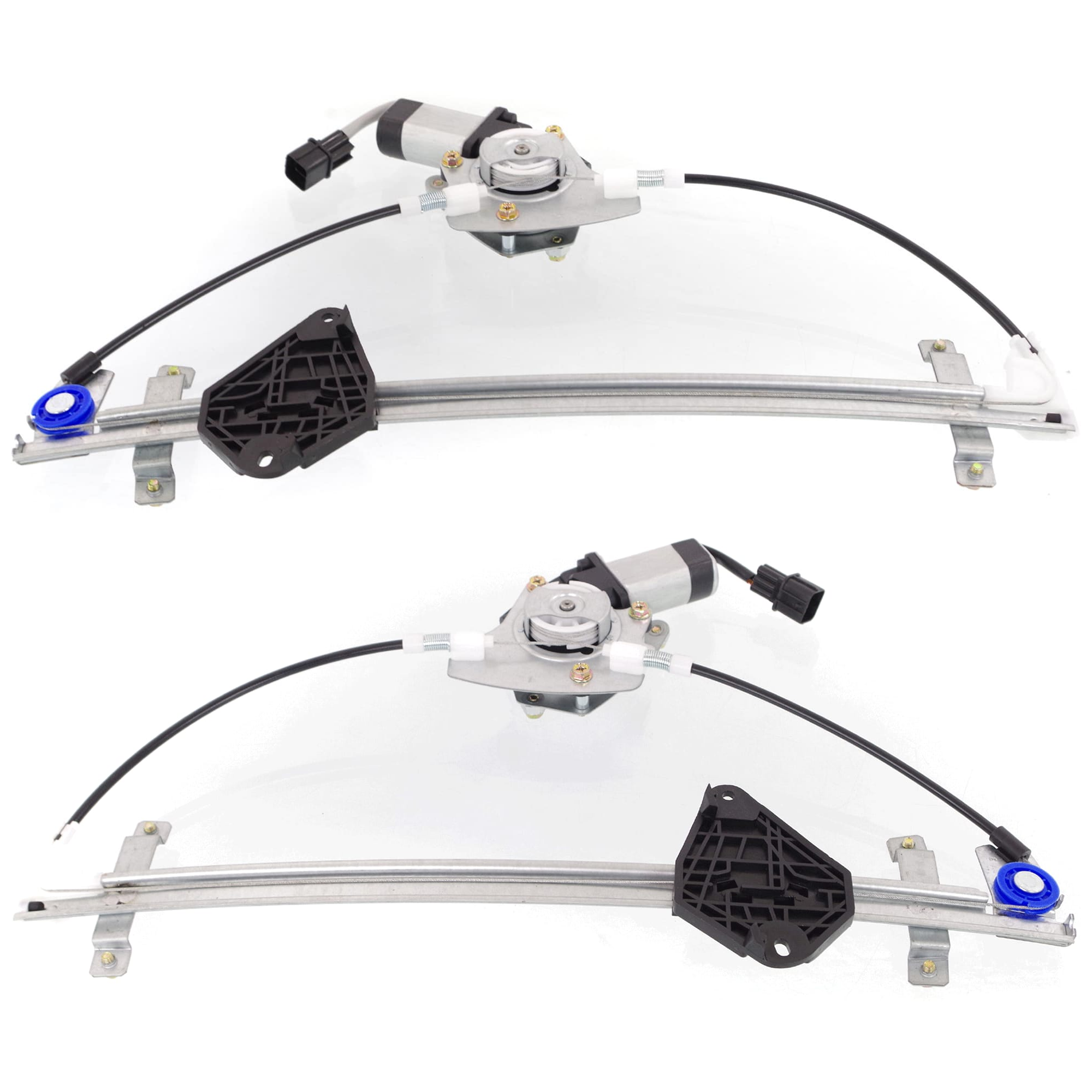 AM IMPREZA 08-11 FRONT WINDOW REGULATOR RH AND LH Power w Motor 2 Pins SKU SET JS462933 Partslink SU1350103 SU1351103 OEM 61041FG002-61041FG012-61041FG0