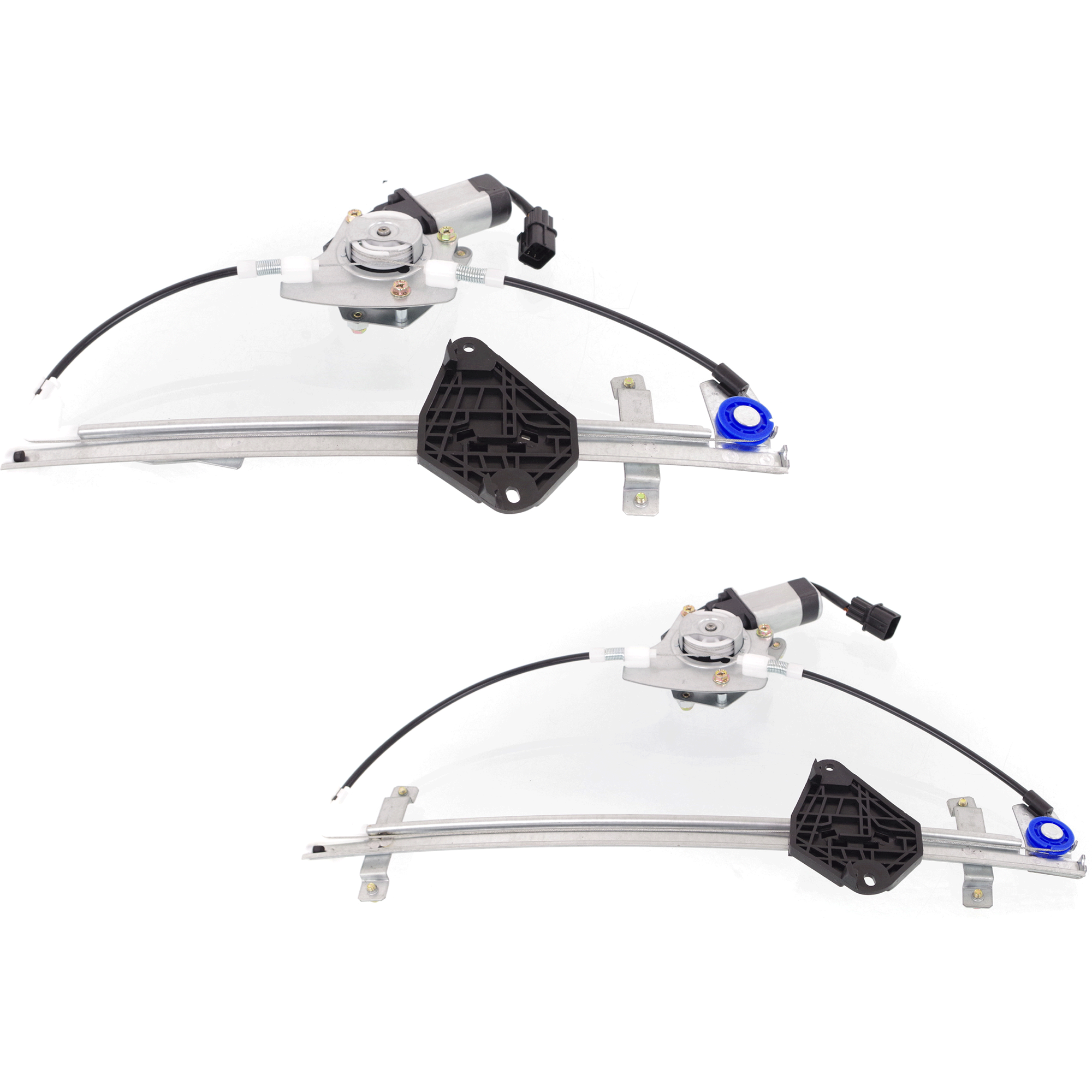 AM IMPREZA 08-11 FRONT AND REAR WINDOW REGULATOR LH Power w Motor SKU SET JS462934-2L Partslink SU1350103 SU1550103 OEM 61041FG012-61041FG031-61042FG0