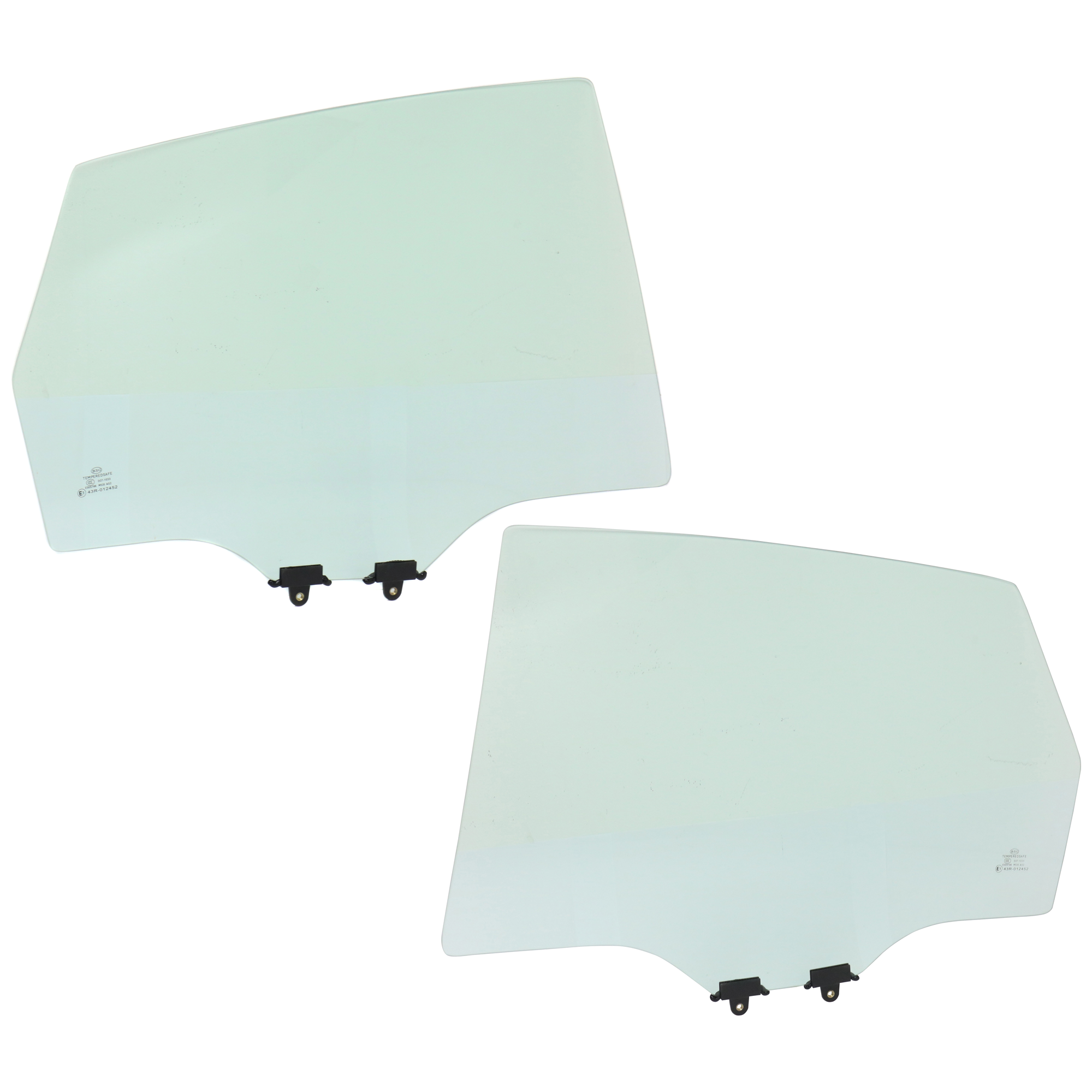 AM IMPREZA 08-14 WRX 13-14 REAR DOOR GLASS RH AND LH Green Tint Sedan Wagon HB SKU SET JS481301 OEM 62011FG000 FD23605GTYN 62011FG