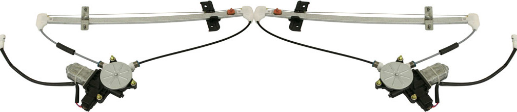 AM GRAND VITARA 99-05 TRACKER 99-04 XL 7-02-06 REAR WINDOW REGULATOR RH AND LH Power w Motor SKU SET JS491703 Partslink SZ1550102 SZ1551102 OEM 8350165D10-8350265D10
