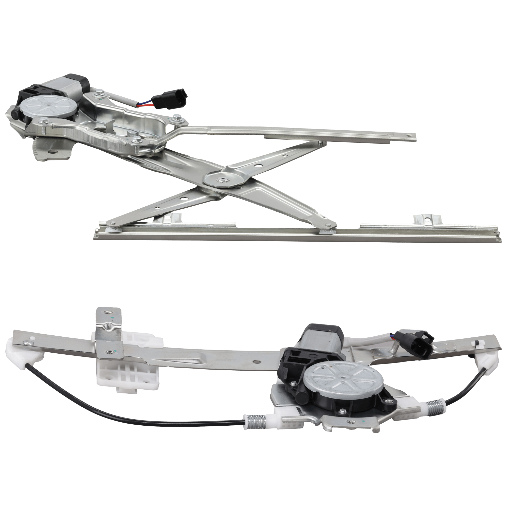 AM ION 03-07 COBALT 05-10 FRONT AND REAR WINDOW REGULATOR RH Power w Motor SKU SET JS491705 A Partslink GM1351161 GM1551125 OEM 15899050-19301977-15906996-193