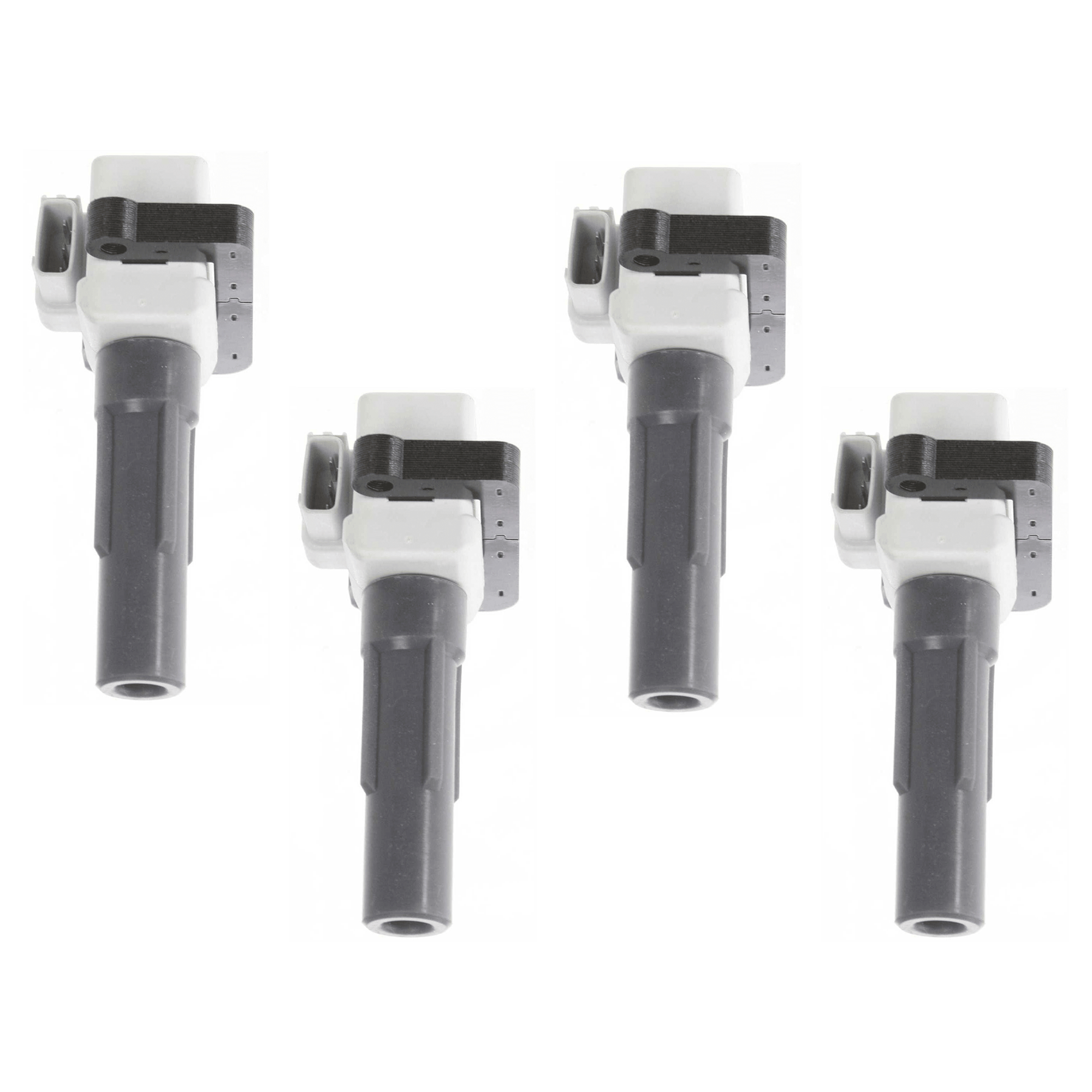 AM FORESTER 04-09 IGNITION COIL Set of 4-12 Volts Blade Type 3 Prong Male Terminal Coil Pack Style SKU SET JS504604-4