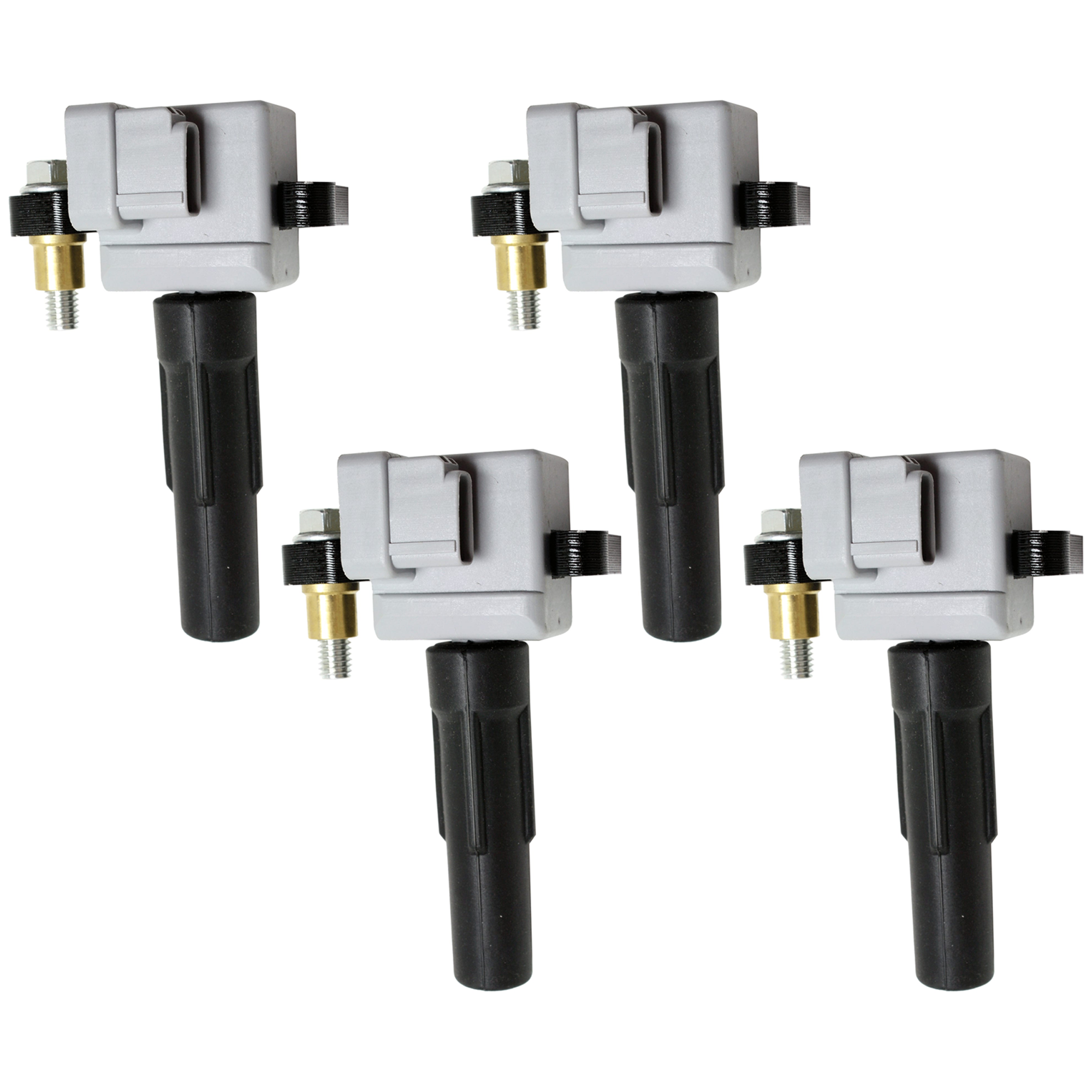 AM 9-2X 05-05 IGNITION COIL Set of 4-3 Male Terminals 12 V Female Connector Blade Terminal Type SKU SET JS504611-4