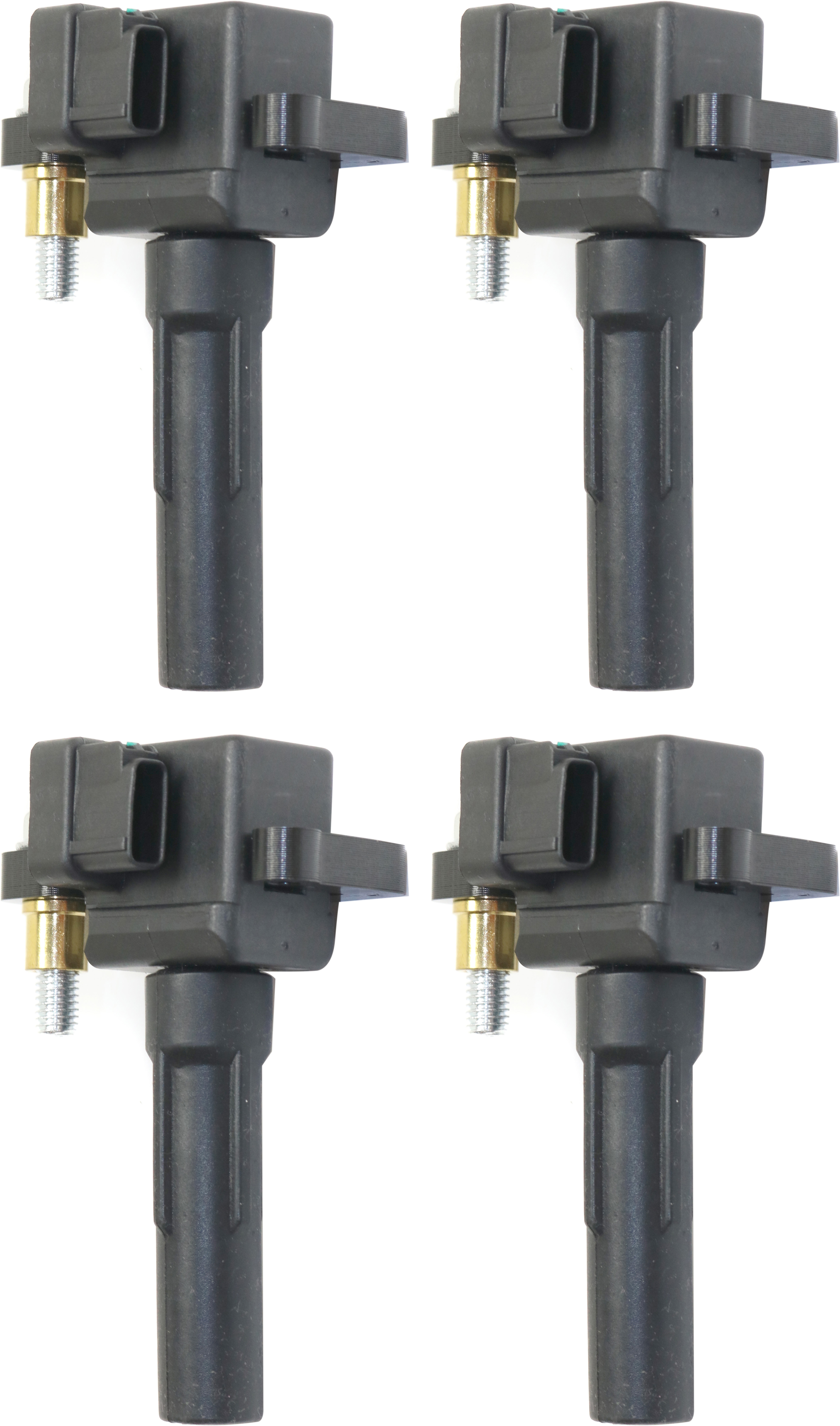 AM IMPREZA 02-02 IGNITION COIL Set of 4-4 Cyl 2.0L 3 Blade Terminals SKU SET JS504625-4