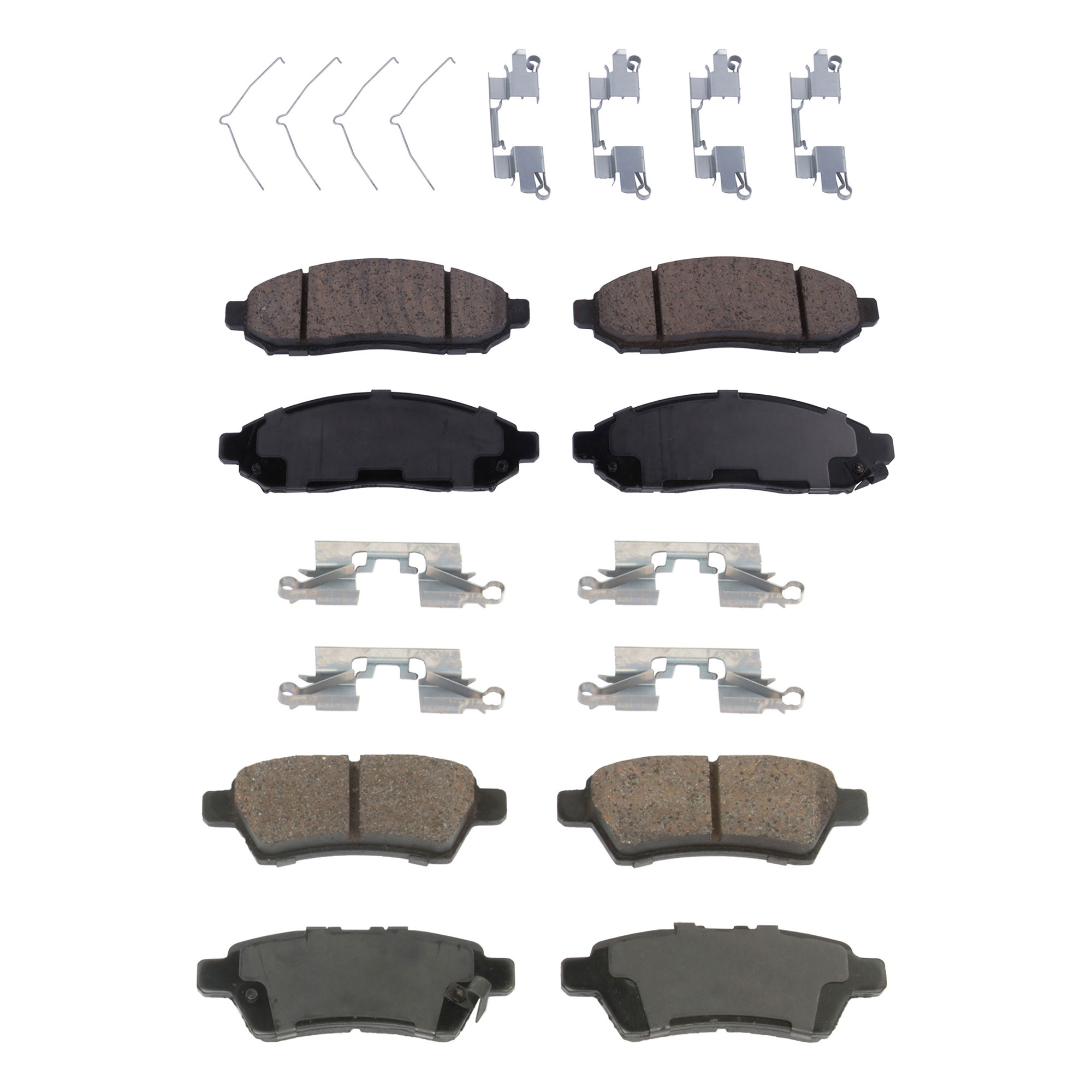 AM XTERRA 06-07 FRONT AND REAR BRAKE PAD SET 4 Wheel Set SKU SET JSSCP1094-4 B OEM 41060EA025-41060ZP00B 41060ZP0