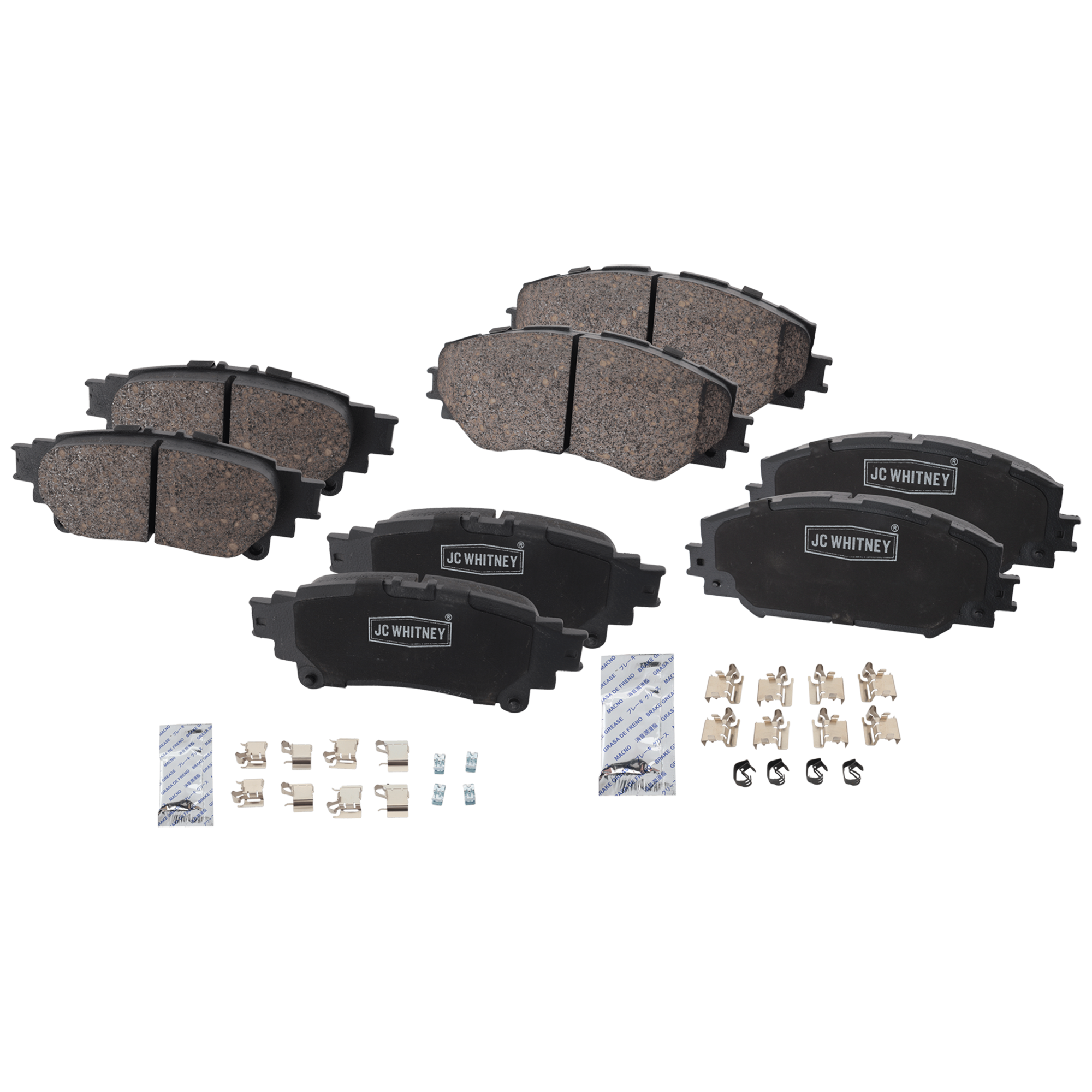 AM Brake Pad Set SKU SET JSTPSSCP1210 OEM 0446502220-0446502240-044650R0