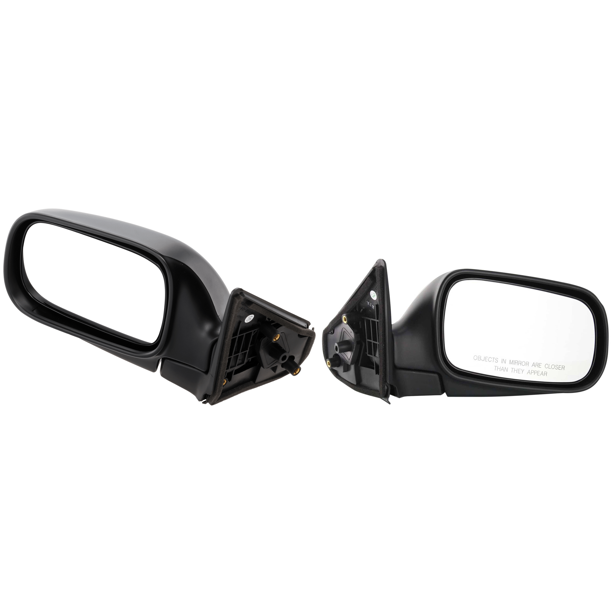 AM LEGACY 95-99 MIRROR RH AND LH Manual Adjust Manual Folding Non Heated Paintable Base L Model SKU SET JSU10R Partslink SU1320102 SU1321102 OEM 91031AC491-91031AC501