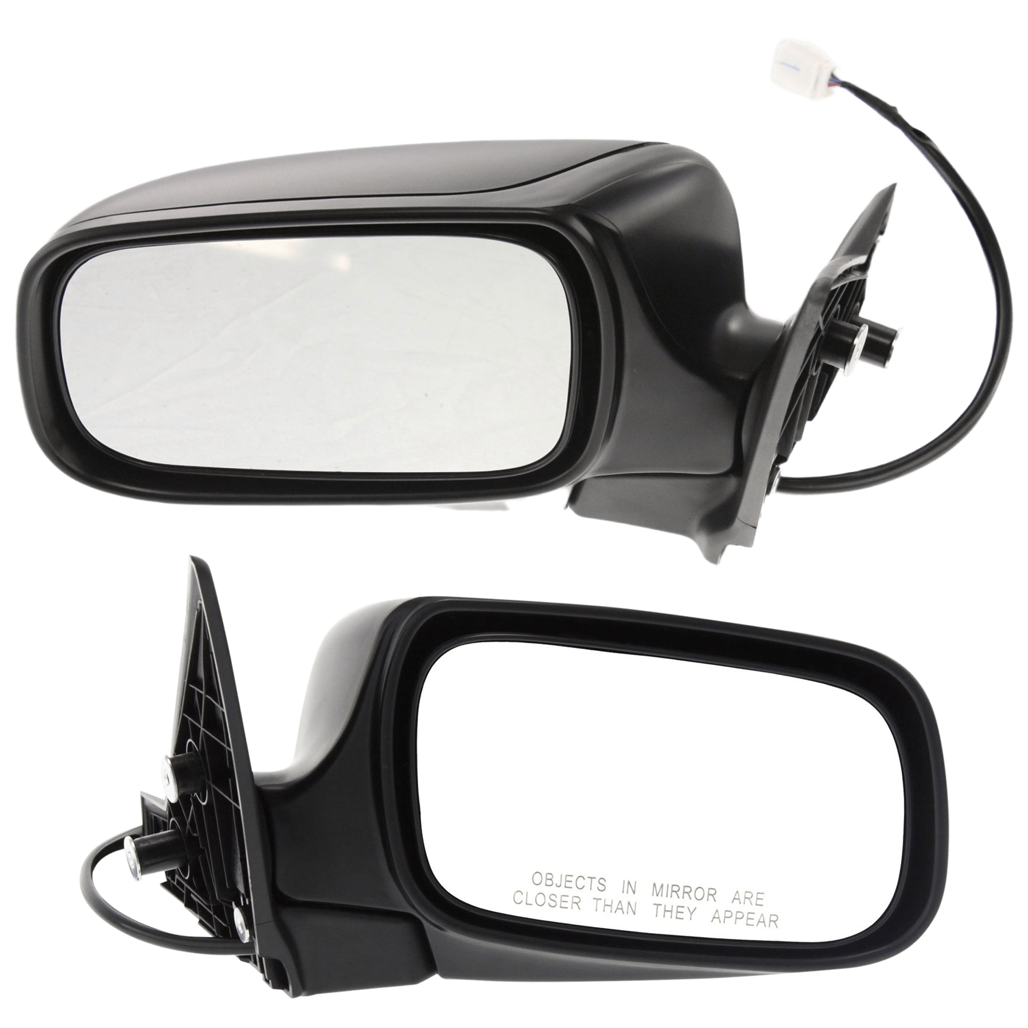 AM IMPREZA 02-07 MIRROR RH AND LH Power Manual Folding Non Heated Textured SKU SET JSU13ER Partslink SU1320112 SU1321112 OEM 91031FE501NN 91031FE511NN