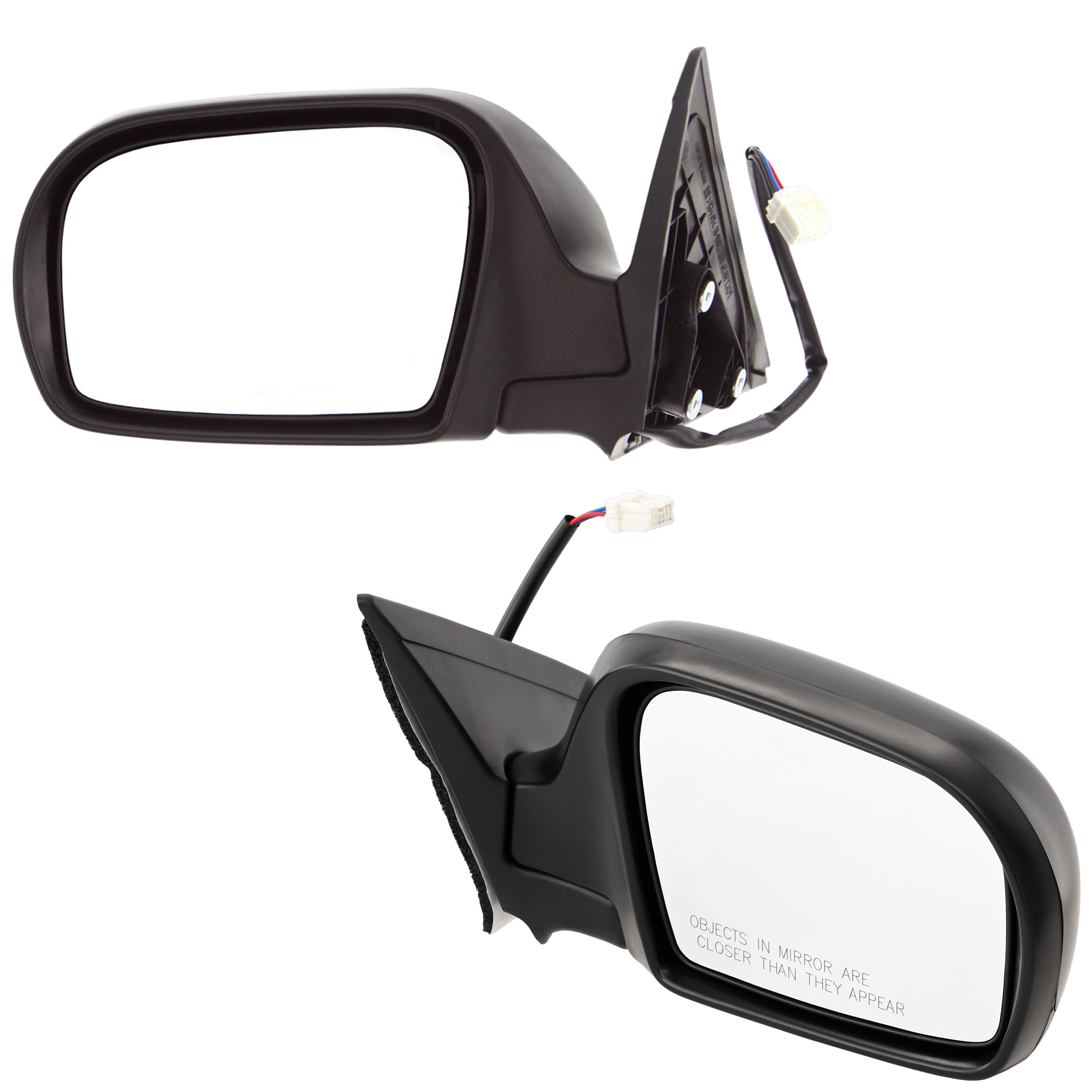 AM IMPREZA 08-14 MIRROR RH AND LH Power Manual Folding Heated Textured Sedan Wagon SKU SET JSU16ER Partslink SU1320114 SU1321114 OEM 91036FG100 PFM 91036FG110 PFM