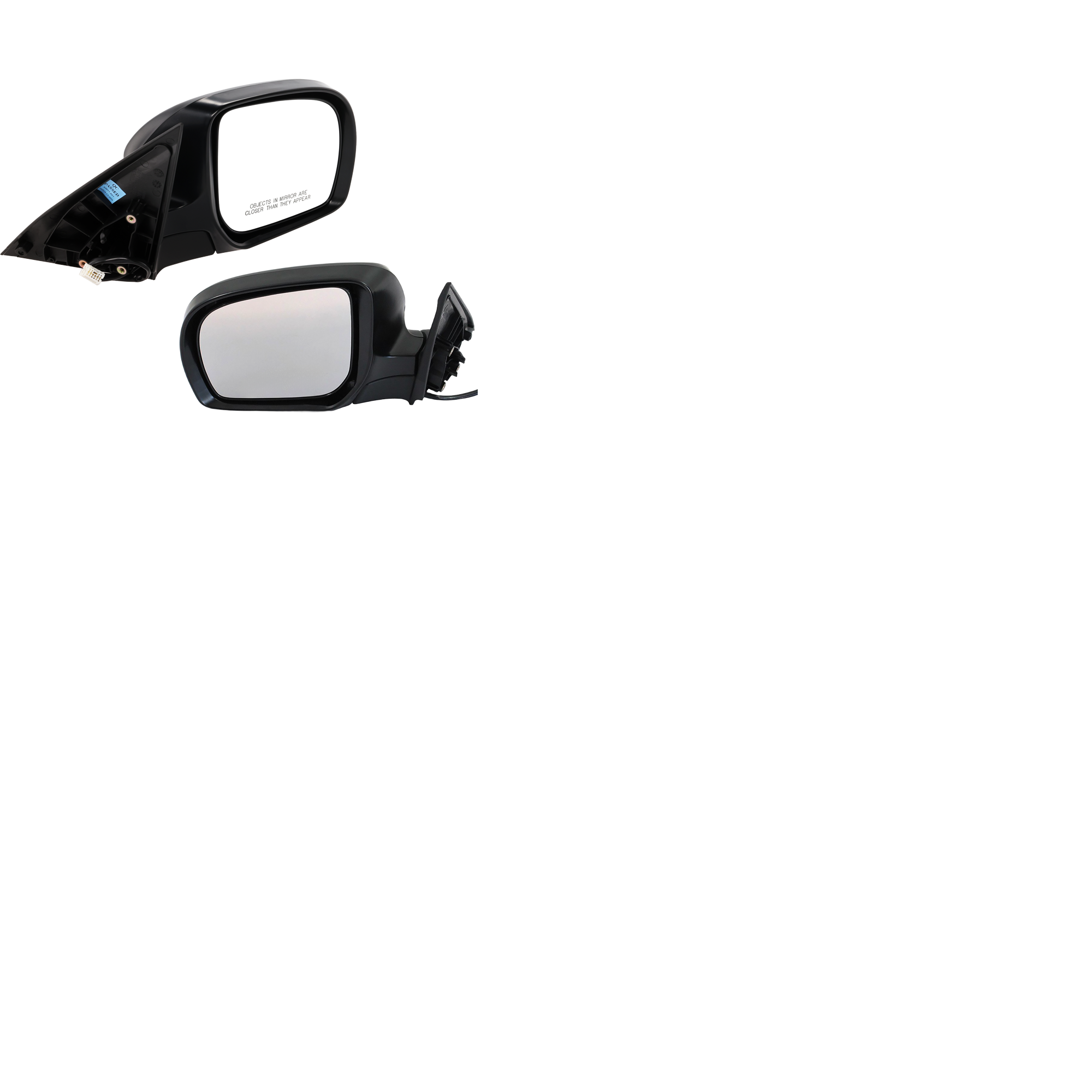 AM FORESTER 11-13 MIRROR RH AND LH Power Manual Folding Heated Paintable No Signal Light SKU SET JSU27ER Partslink SU1320119 SU1321119 OEM 91029SC470 PFM 91029SC480 PFM