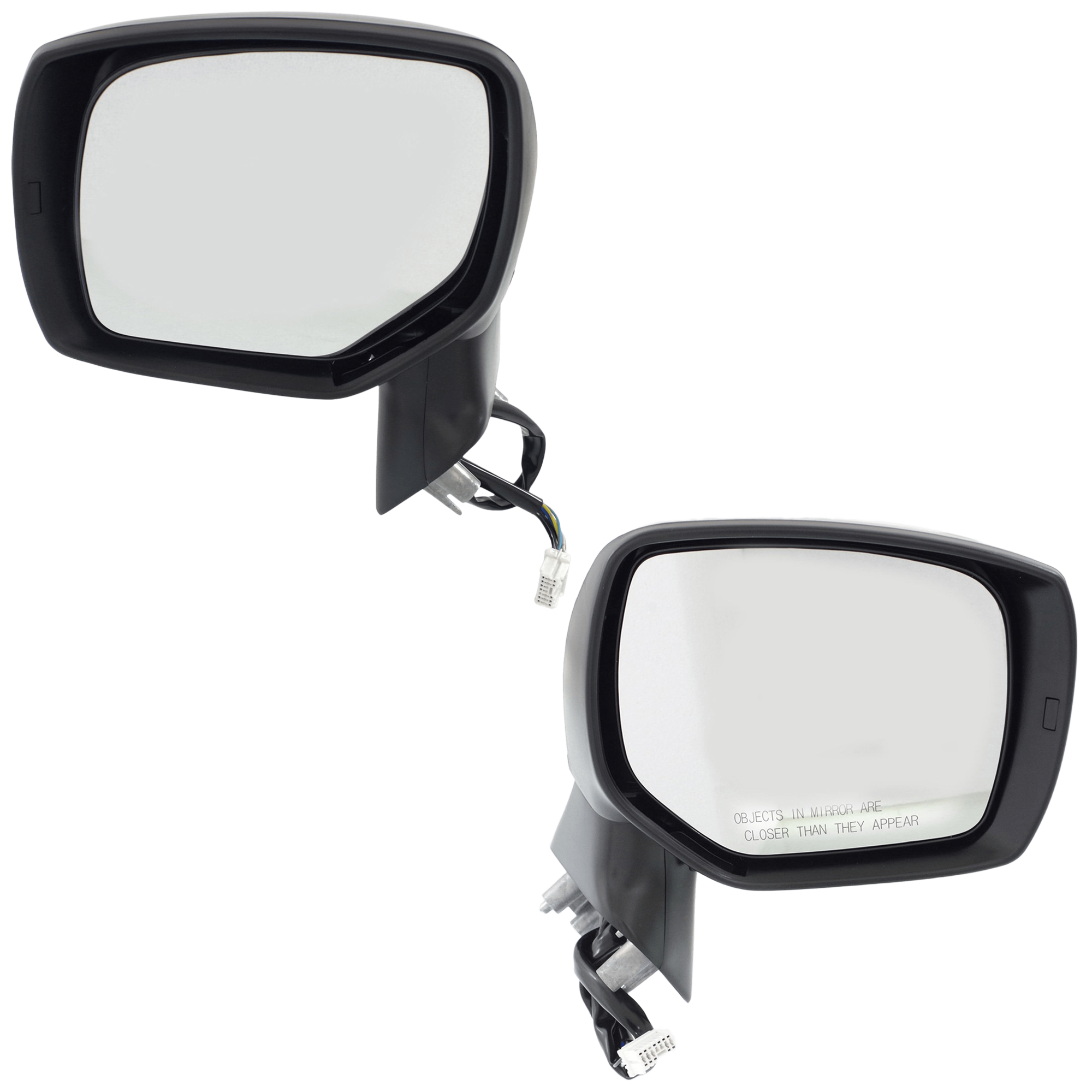 AM FORESTER 14-18 MIRROR RH AND LH Power Manual Folding Heated Paintable w Signal Light SKU SET JSU35ER S Partslink SU1320126 SU1321126 OEM 91036SG362-91036SG372