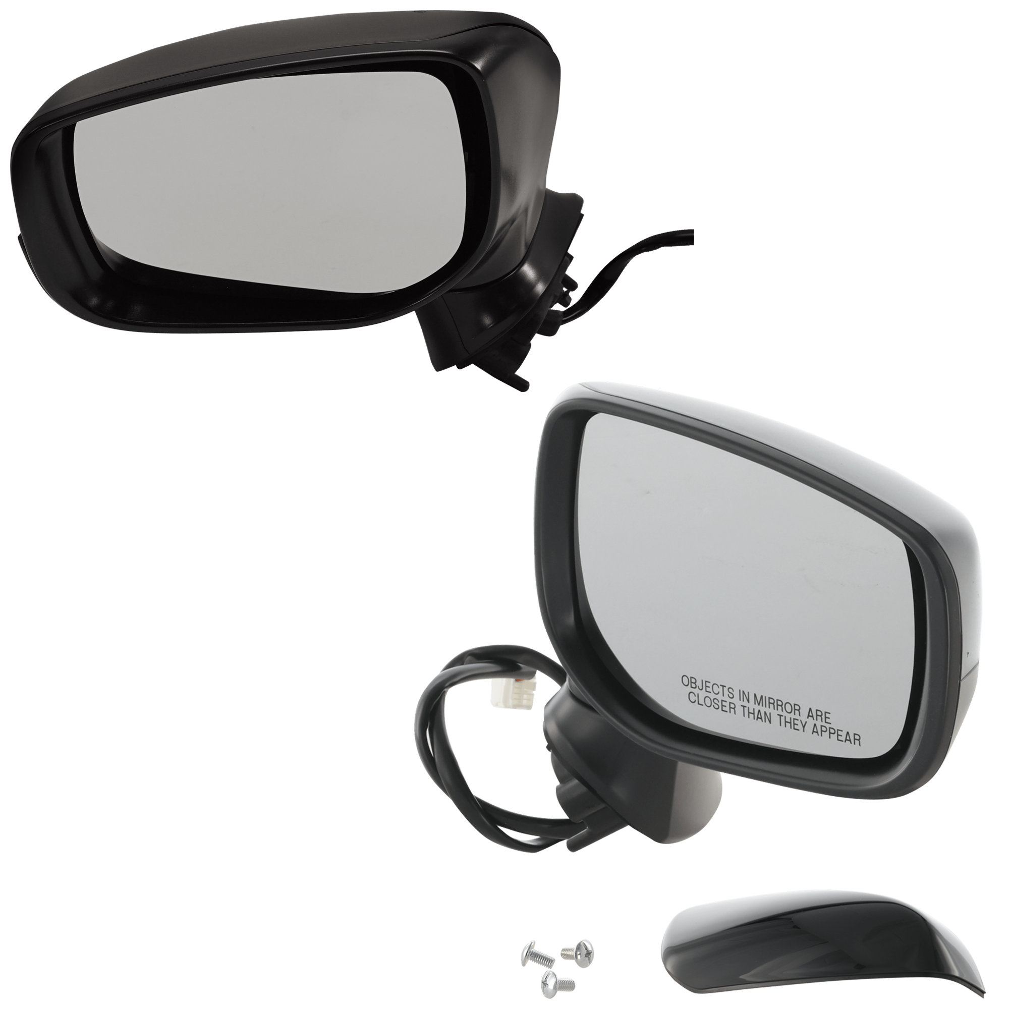 AM IMPREZA 17-22 MIRROR RH AND LH Power Manual Folding Non Heated Paintable No BSD and Signal Light SKU SET JSU51ER Partslink SU1320153 SU1320154 SU1321153 SU1321154 OEM 91036FL00A 91039FL00A 91036FL0