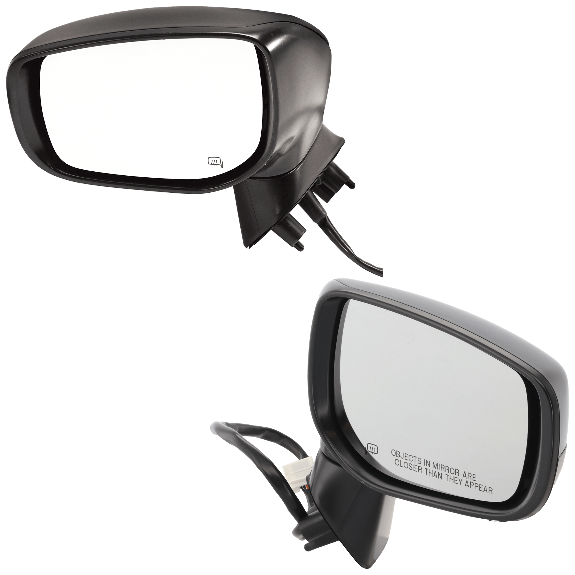 AM LEGACY OUTBACK 18-19 MIRROR RH AND LH Power Manual Folding Heated Textured No BSD and Signal Light SKU SET JSU52ER Partslink SU1320149 SU1321149 OEM 91036AL80A 91054FL00A 91036AL8