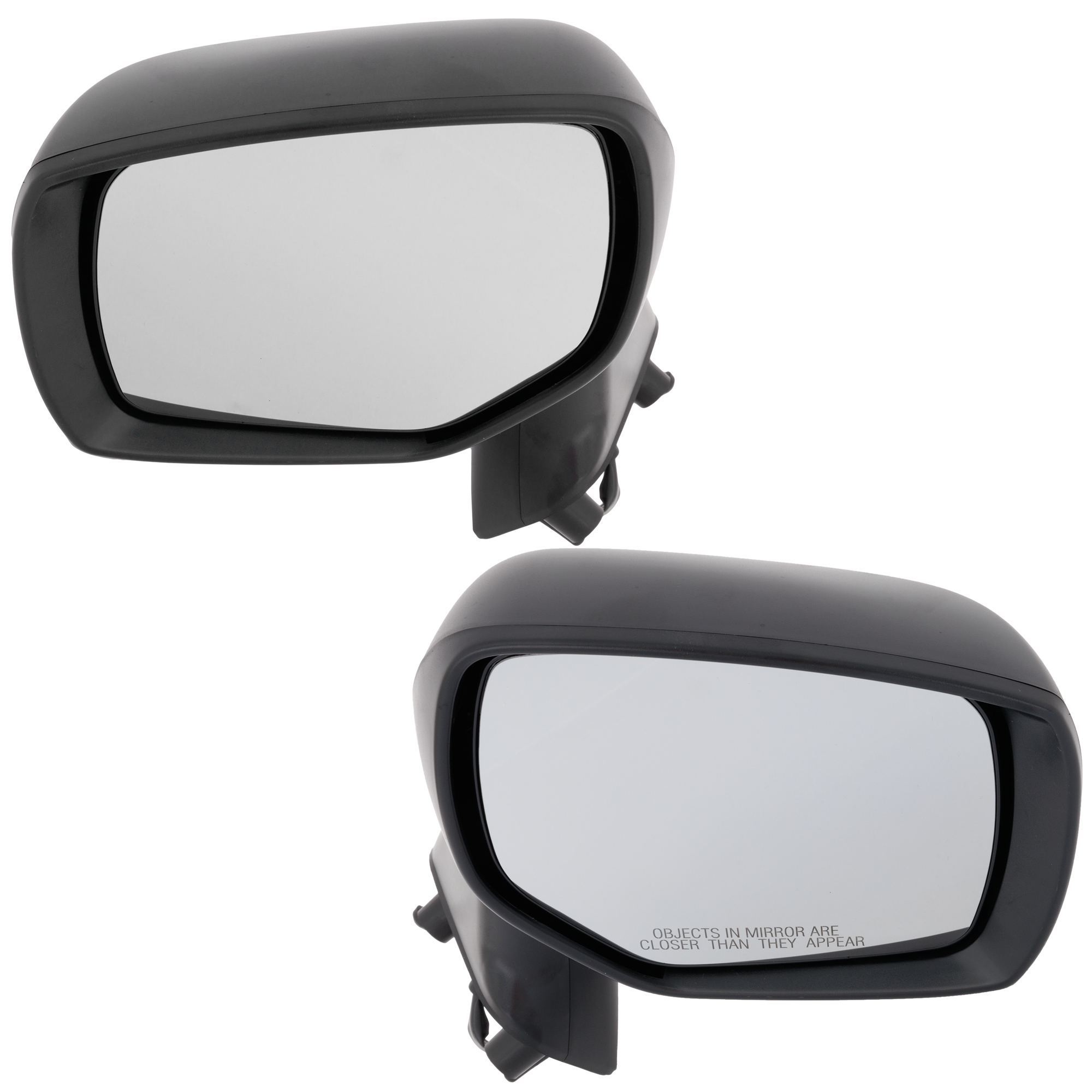 AM FORESTER 14-18 MIRROR RH AND LH Power Manual Folding Heated Textured Black No Signal Light BSD and Memory SKU SET JSU59ER Partslink SU1320133 SU1321133 OEM 91036SG321 PFM 91036SG331 PFM