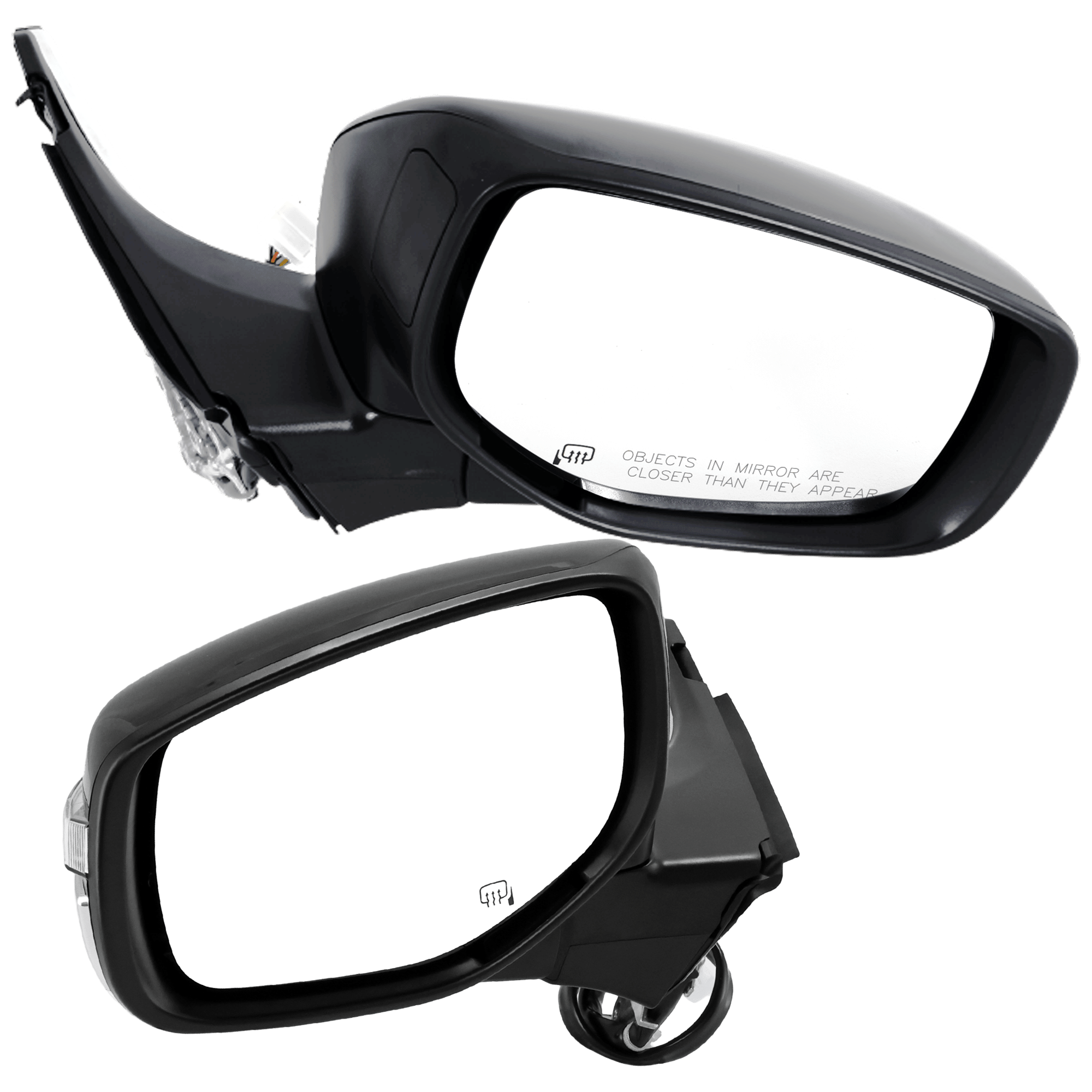 AM LEGACY OUTBACK 20-22 MIRROR RH AND LH Power Manual Folding Heated Paintable w Signal Light No BSD SKU SET JSU63ER S Partslink SU1320181 SU1321181 OEM 91036AN08A PFM 91036AN09B PFM