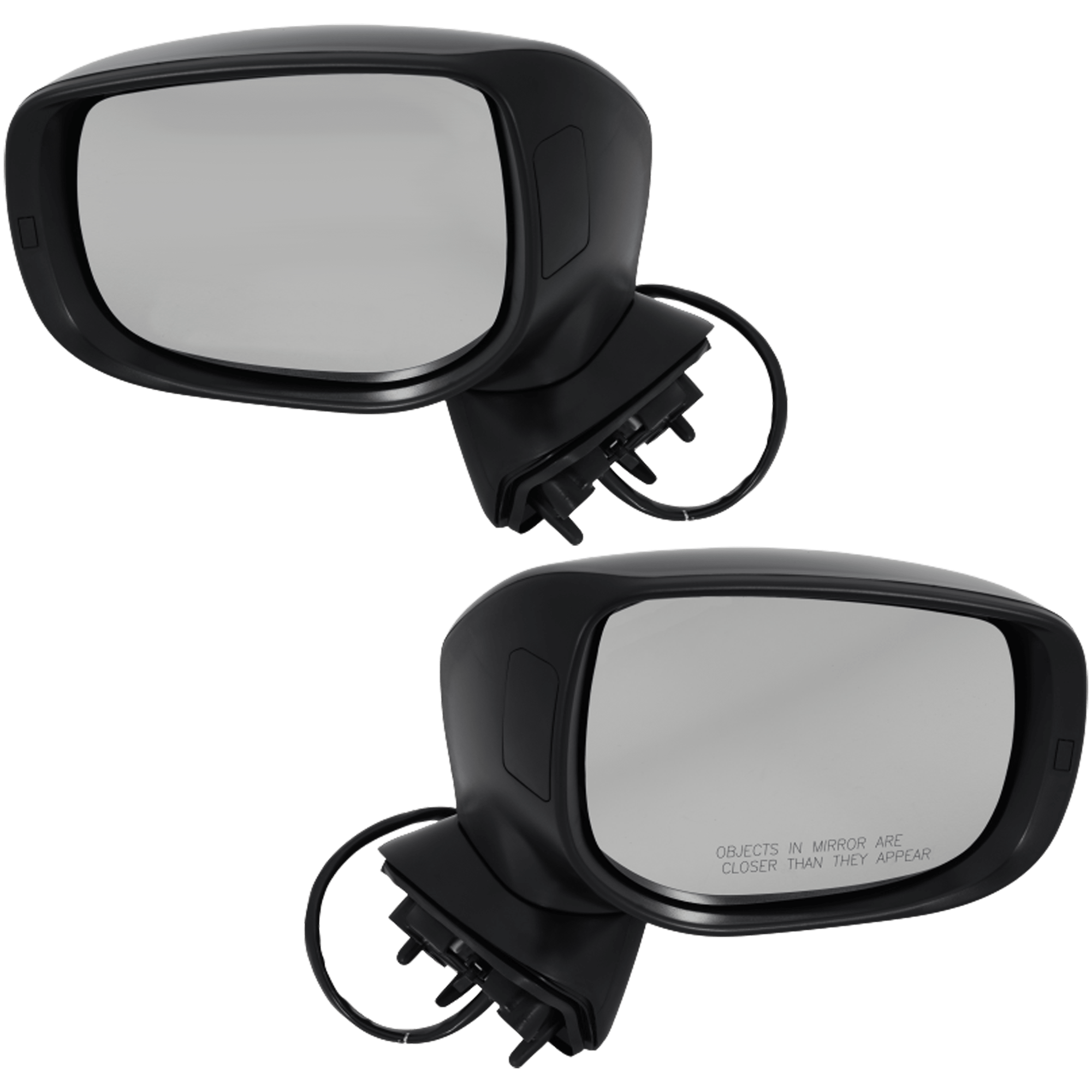 AM CROSSTREK 18-23 MIRROR RH AND LH Power Manual Folding Non Heated Textured No Auto dimming BSD Memory and Signal Light SKU SET JSU66ER Partslink SU1320182 SU1321182 OEM 91036FL704-91039FL090-91054FL7