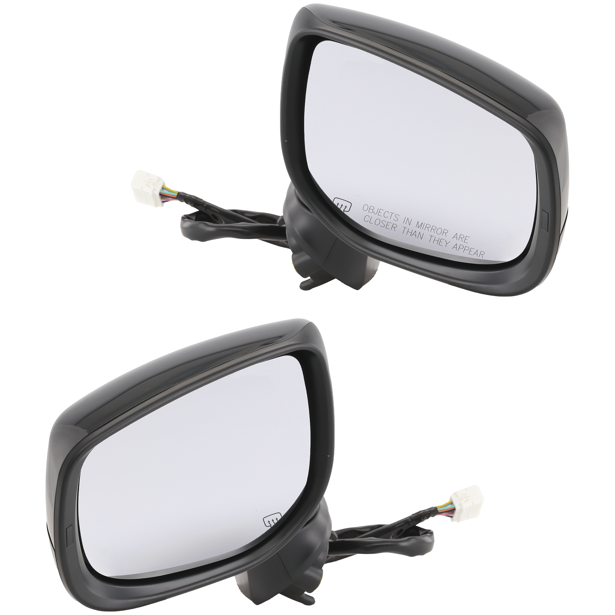 AM CROSSTREK 18-23 MIRROR RH AND LH Power Heated Manual Folding Paintable w o Blind Spot Feature Auto Dimming Memory and Signal Light SKU SET JSU69ER Partslink SU1320184 SU1321184 OEM 91036FL844-91039FL110-91059FL0
