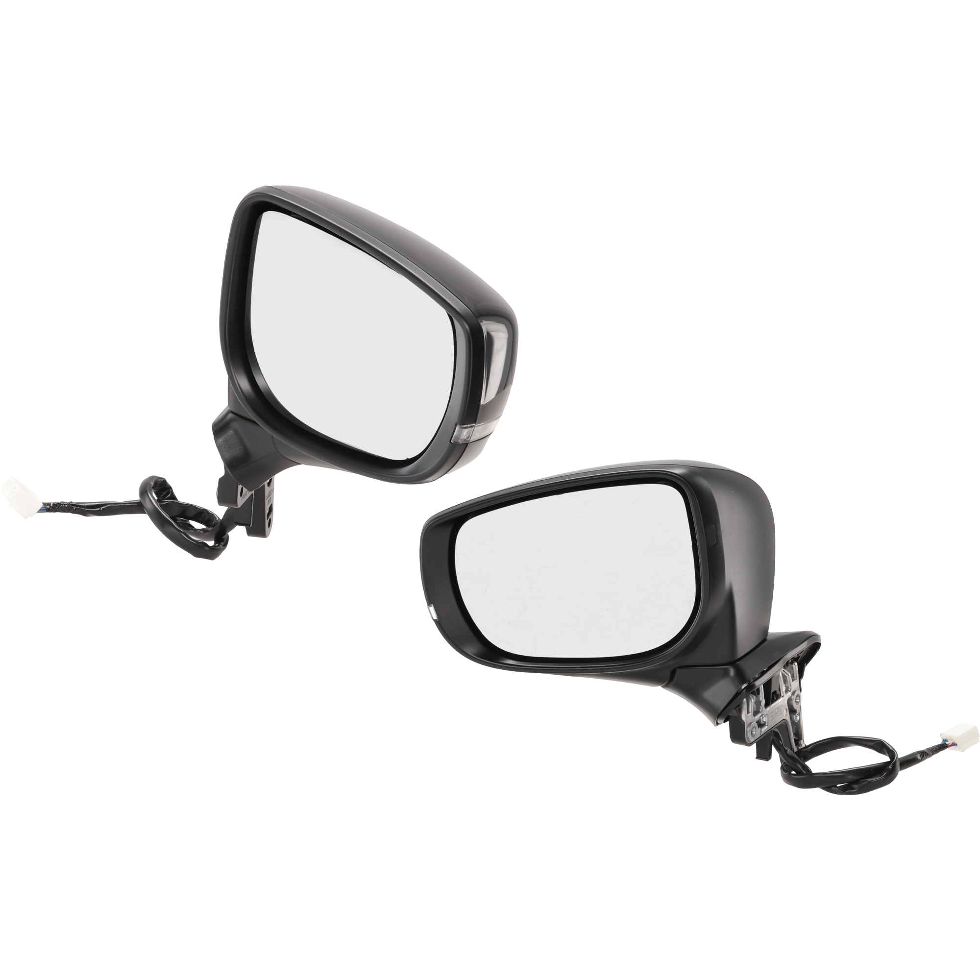 AM CROSSTREK 24-24 MIRROR RH AND LH Power Manual Folding Heated Paintable No BSD Auto Dimming Puddle Light and Memory w Signal Light Sport Model SKU SET JSU80ER Partslink SU1320193 SU1321193 OEM 91036FN96A PFM 91036FN97A PFM