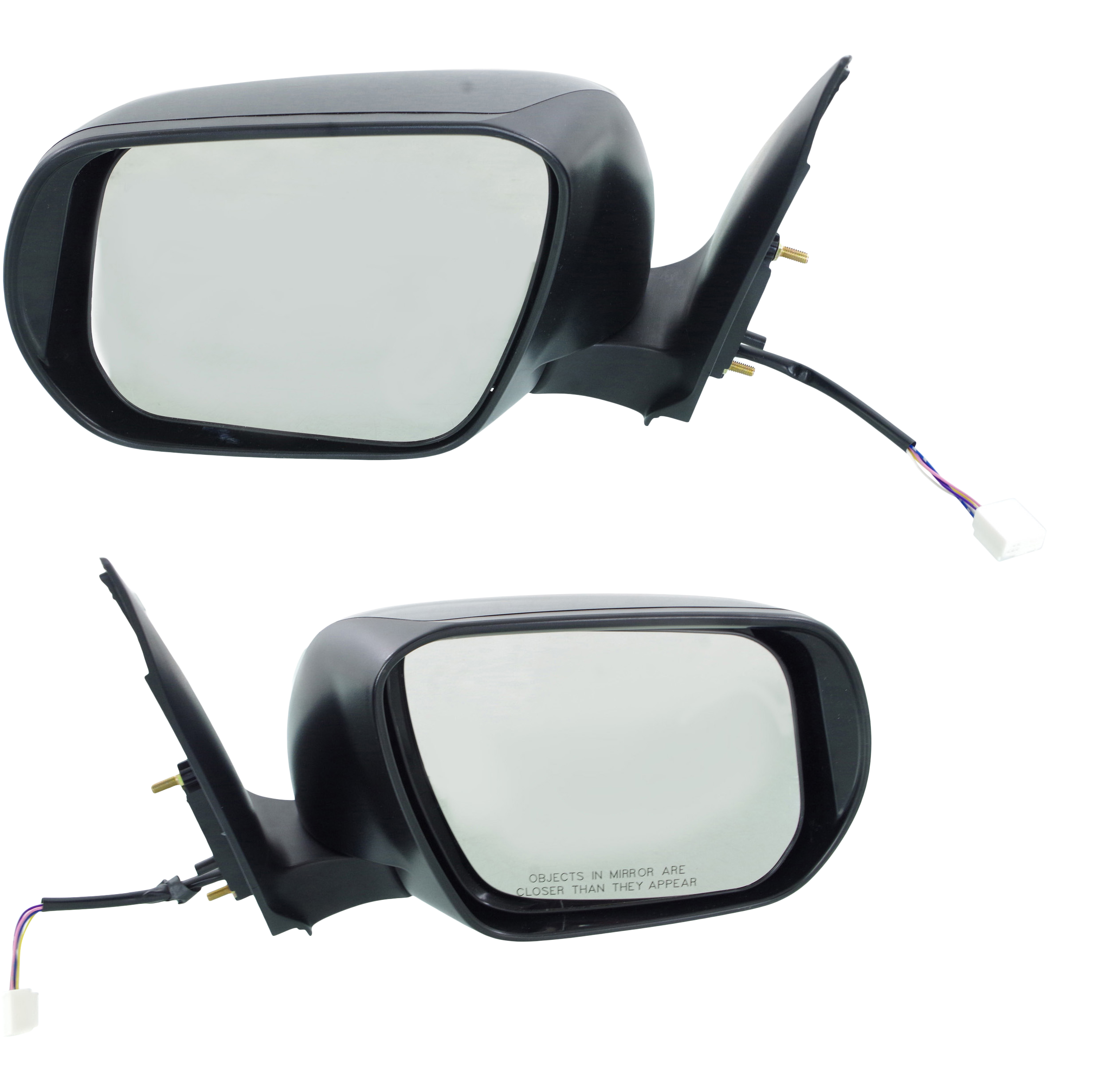 AM GRAND VITARA 09-13 MIRROR RH AND LH Power Manual Folding Non Heated Paintable w Signal Light 2WD SKU SET JSZ01ER S Partslink SZ1320118 SZ1321118 OEM 8470178K10ZJ3-8470278K10ZJ3
