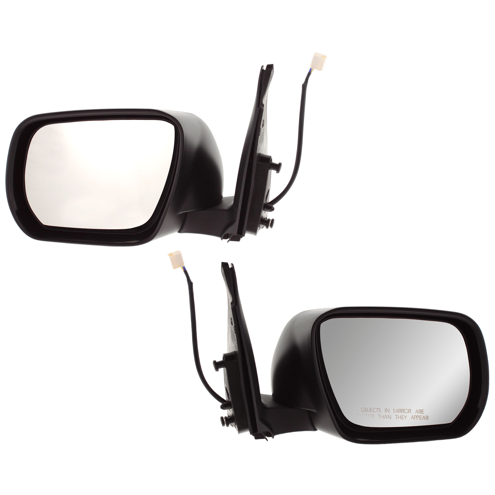 AM GRAND VITARA 06-13 MIRROR RH AND LH Power Manual Folding Non Heated Paintable No Signal Light SKU SET JSZ15ER Partslink SZ1320115 SZ1321115 OEM 8470165J10ZJ3-8470265J10ZJ3