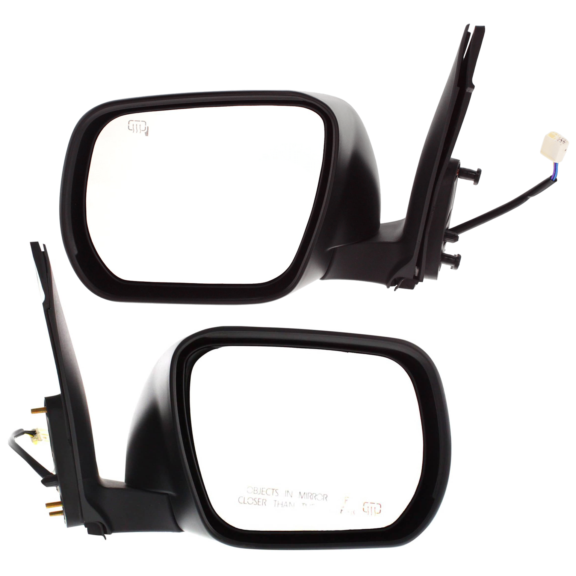 AM GRAND VITARA 06-13 MIRROR RH AND LH Power Manual Folding Heated Paintable No Signal Light SKU SET JSZ16ER Partslink SZ1320114 SZ1321114 OEM 8470165J40ZJ3-8470265J40ZJ3