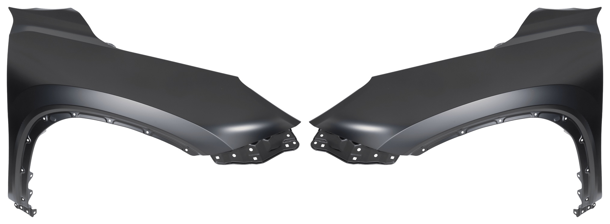 AM GRAND HIGHLANDER 24-24 FRONT FENDER RH AND LH Steel Paint to Match SKU SET JT22010001 Partslink TO1240287 TO1241287 OEM 538110E240-538120E200