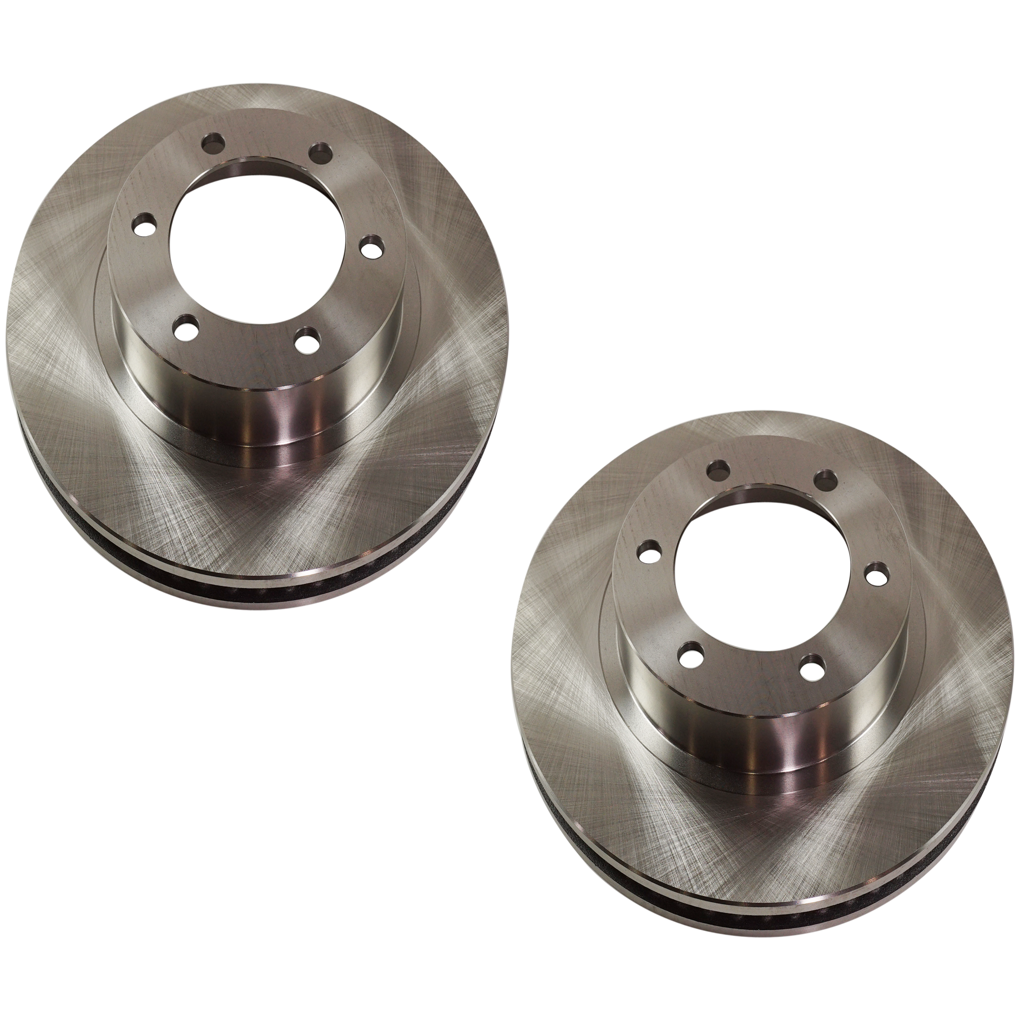 AM 4RUNNER 03-09 TACOMA 05-21 FRONT BRAKE DISC 2 Wheel Set SKU SET JT27110003-2 OEM 4351235320-4351235321